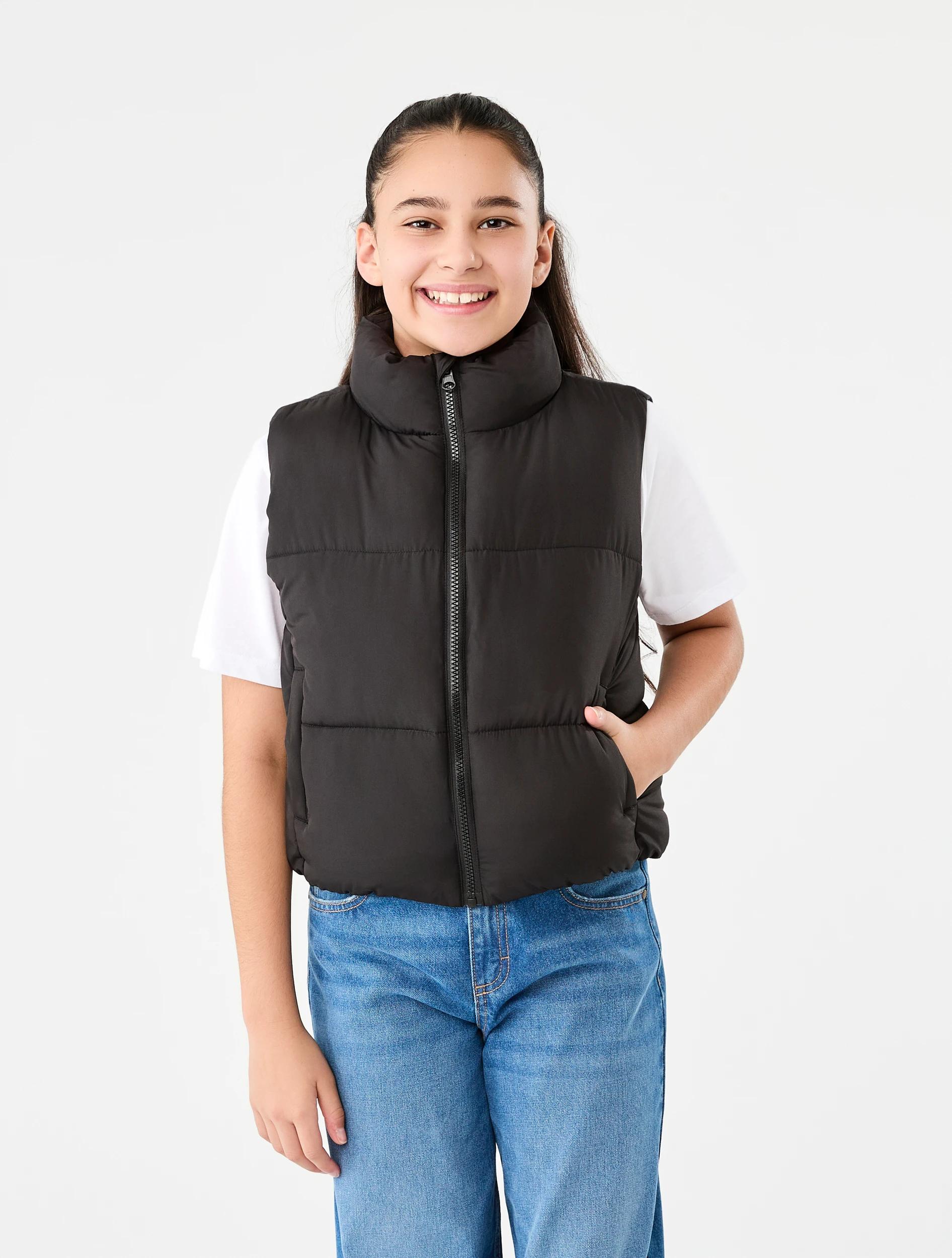 2 Puffer Vest Black, 2 of 8