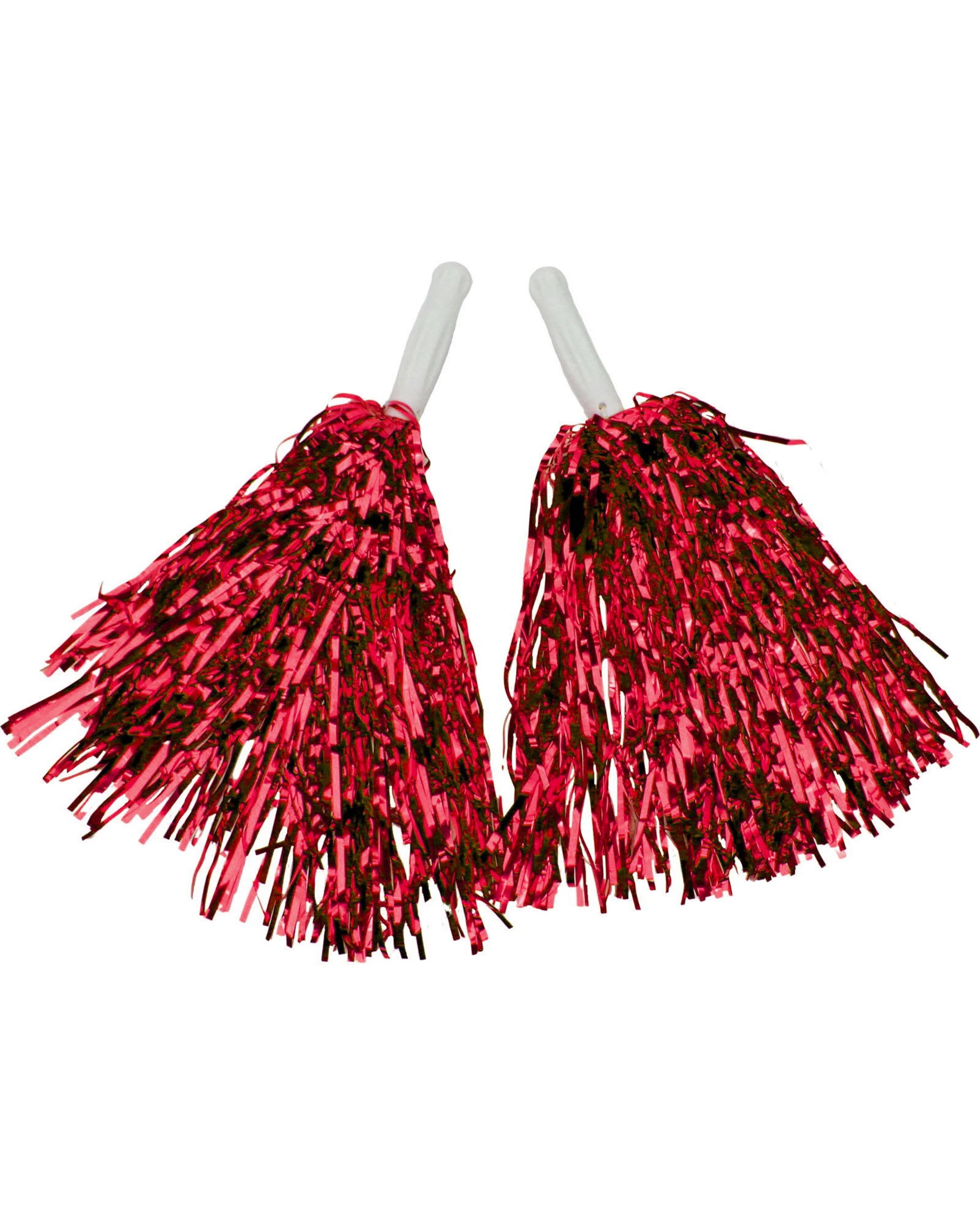 1 Party Maker Pom Poms Set of 2 - Red, 1 of 1