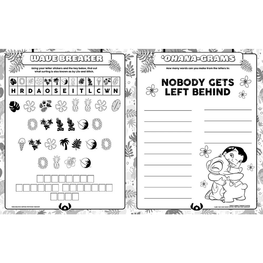 2 Scholastic 1000 Sticker Activity Book Stitch, 2 of 4