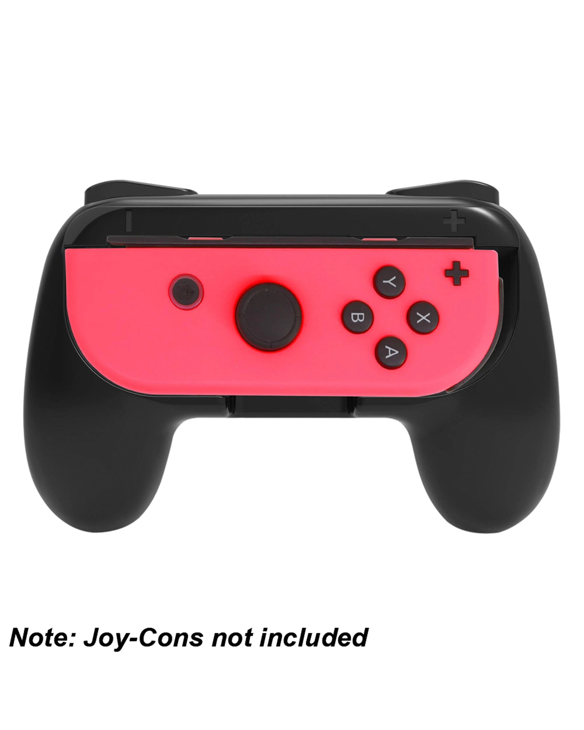 2 Powerwave Switch Joy-Con Grips Twin Pack - Black, 2 of 5