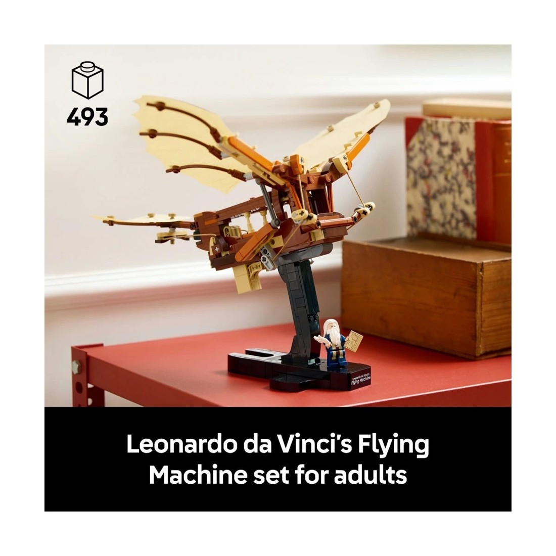 3 LEGO Icons Leonardo da Vinci's Flying Machine 10363, 3 of 10