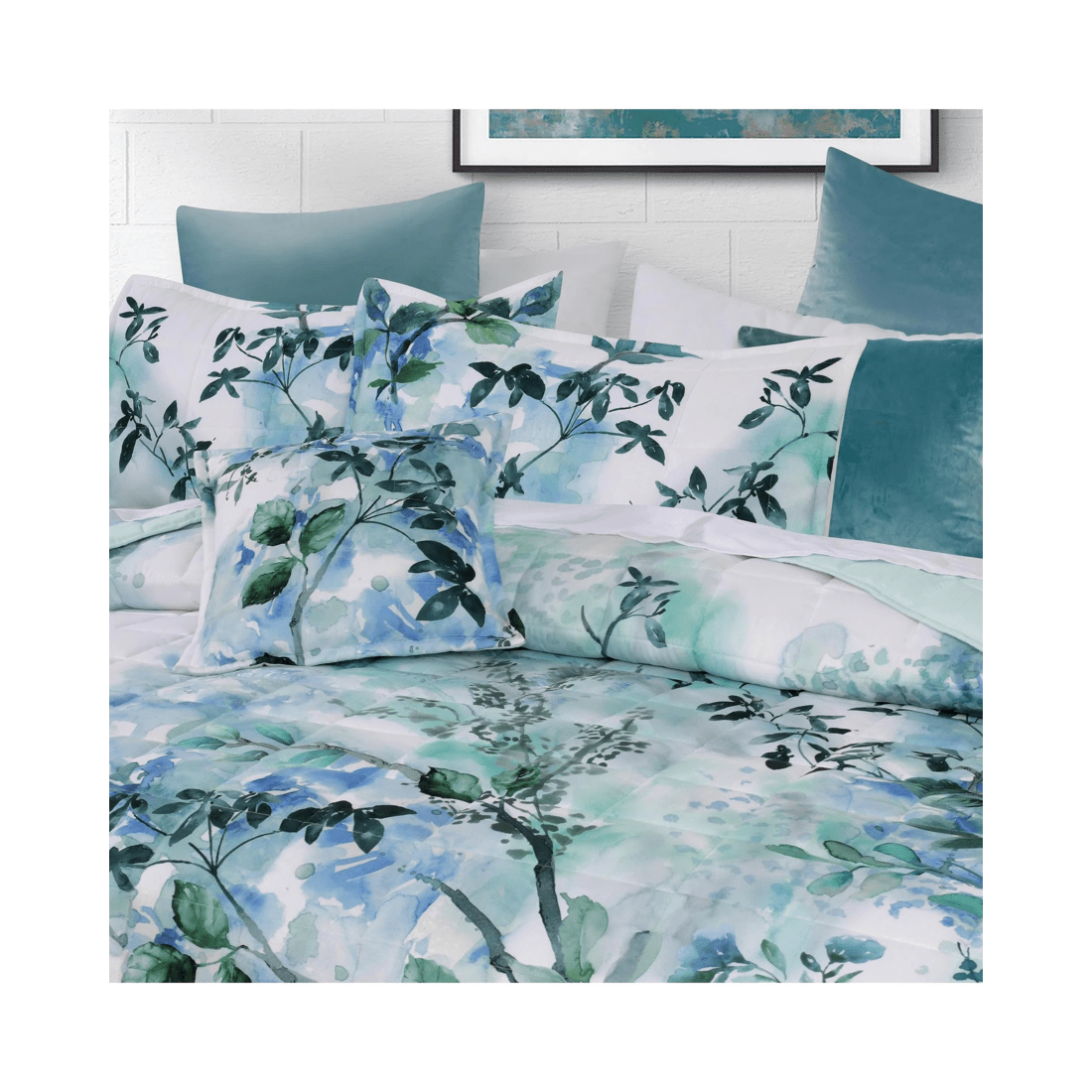 3 Bianca Bedding Woodbury Multi Quilted Polyester Bedspread Set - Multi, 3 of 5