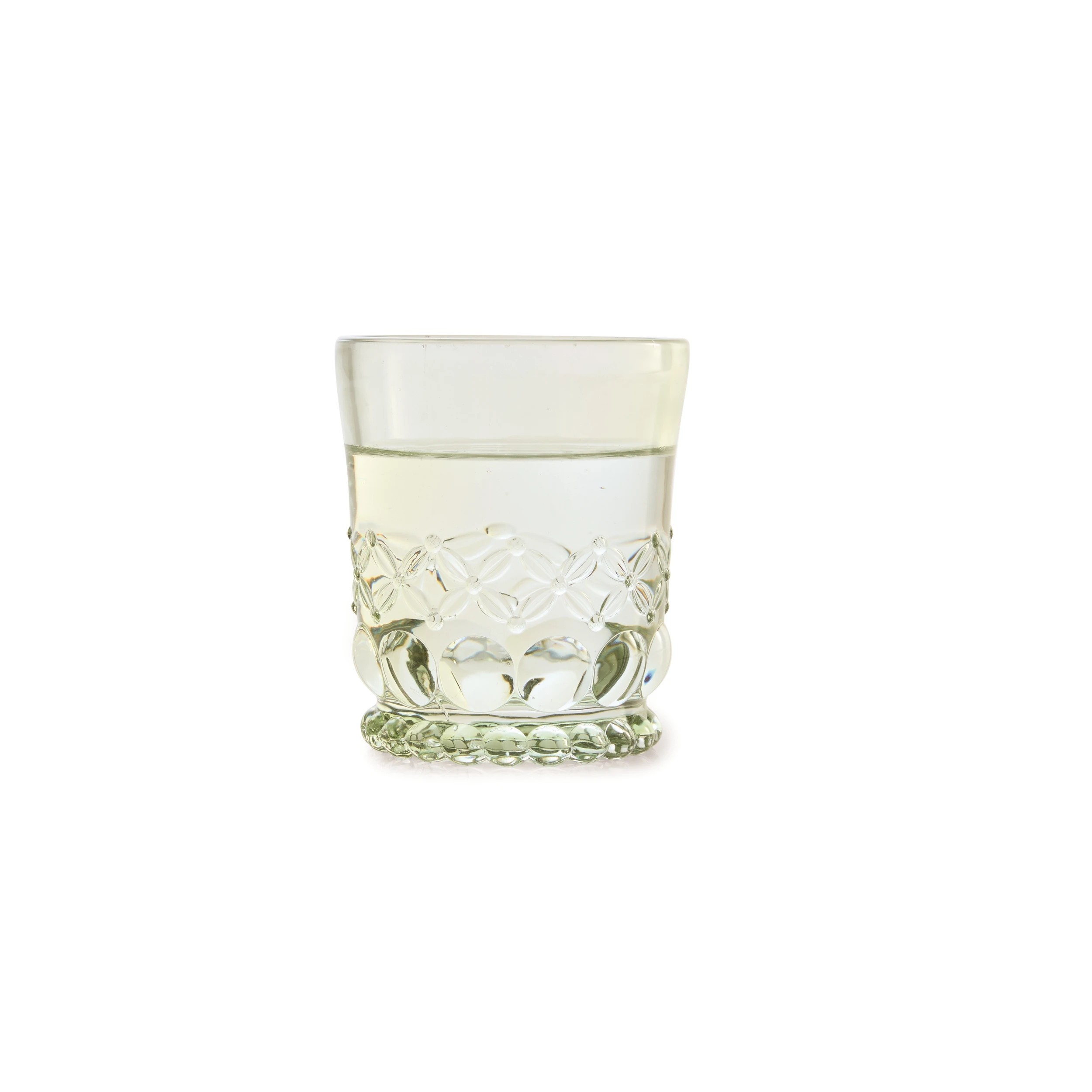 3 6 Green Flora Tumbler Glasses, 3 of 7