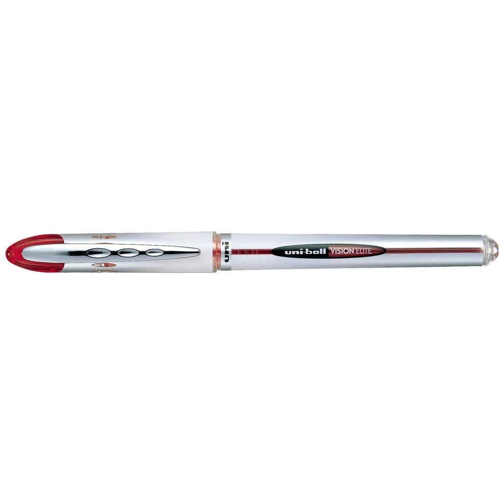 1 Uni-Ball Vision Elite Fine Rollerball Pen Red, 1 of 1