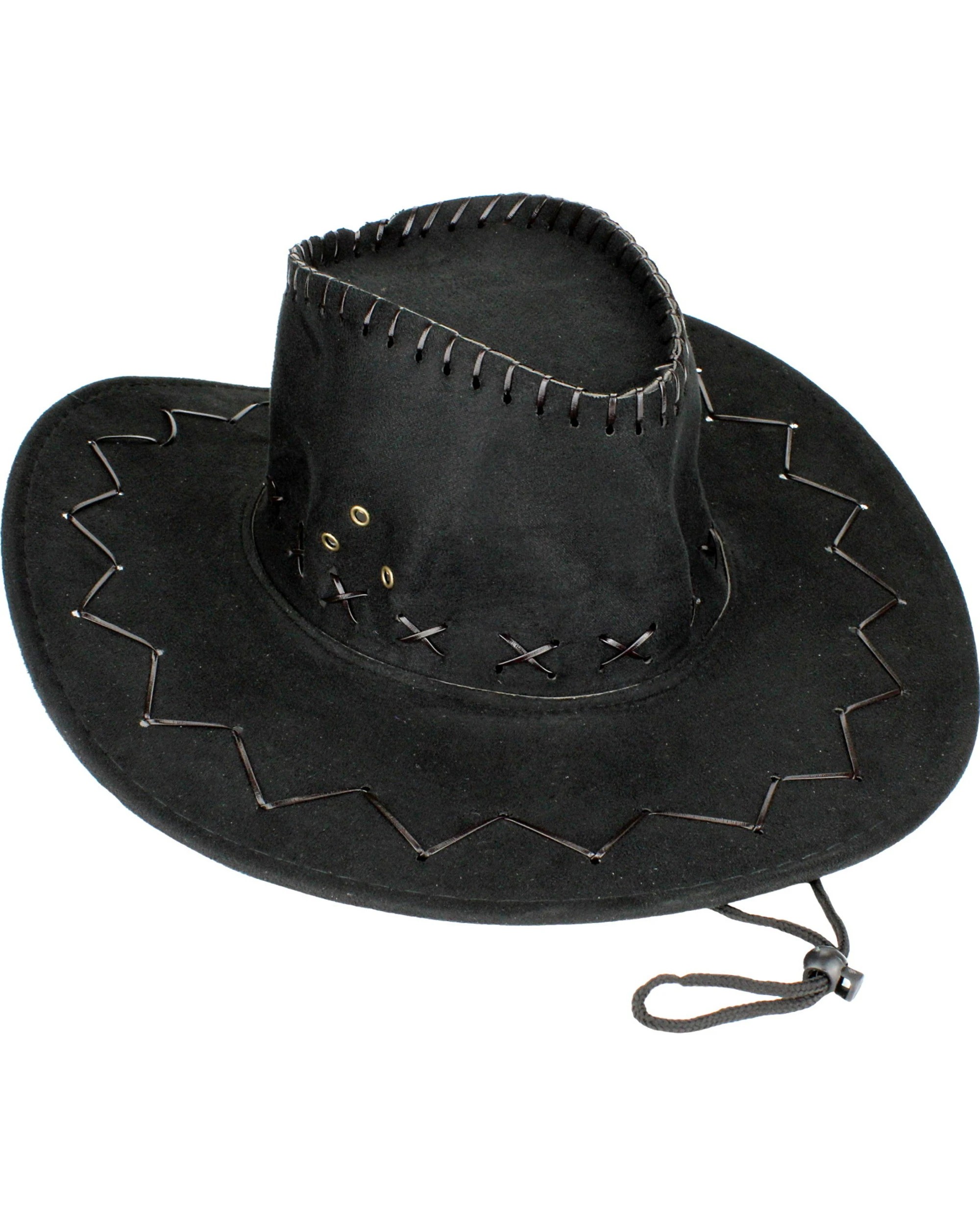 1 JD Party Adult Outback Cowboy Hat - Black, 1 of 1