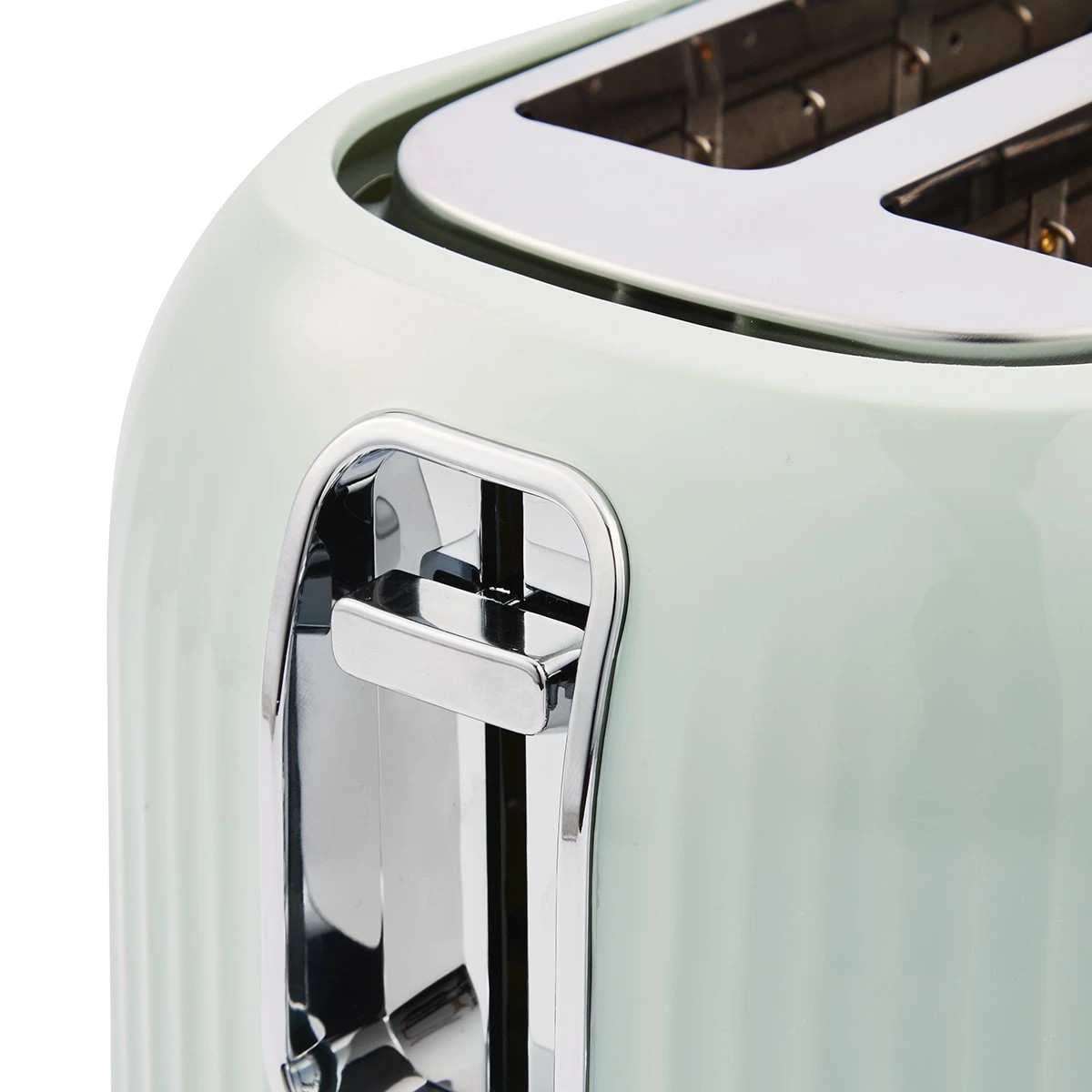 7 2 Slice Retro Toaster - Green, 7 of 8