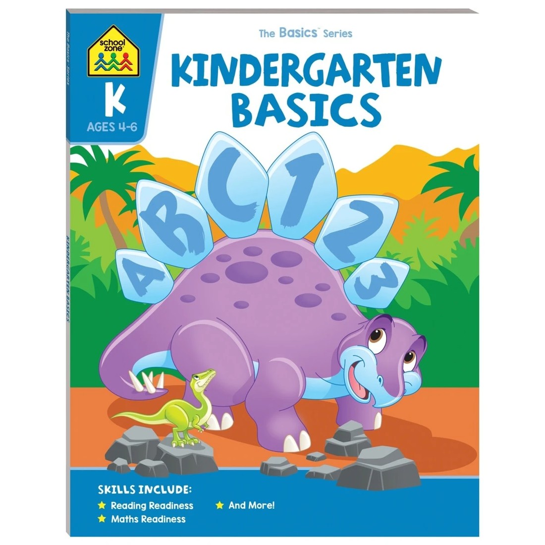 1 School Zone The Basics Series: Kindergarten Basics - Book, 1 of 5