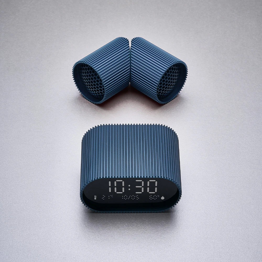 6 Lexon Ray Set Of Magnetic Bluetooth Speakers - Blue, 6 of 6