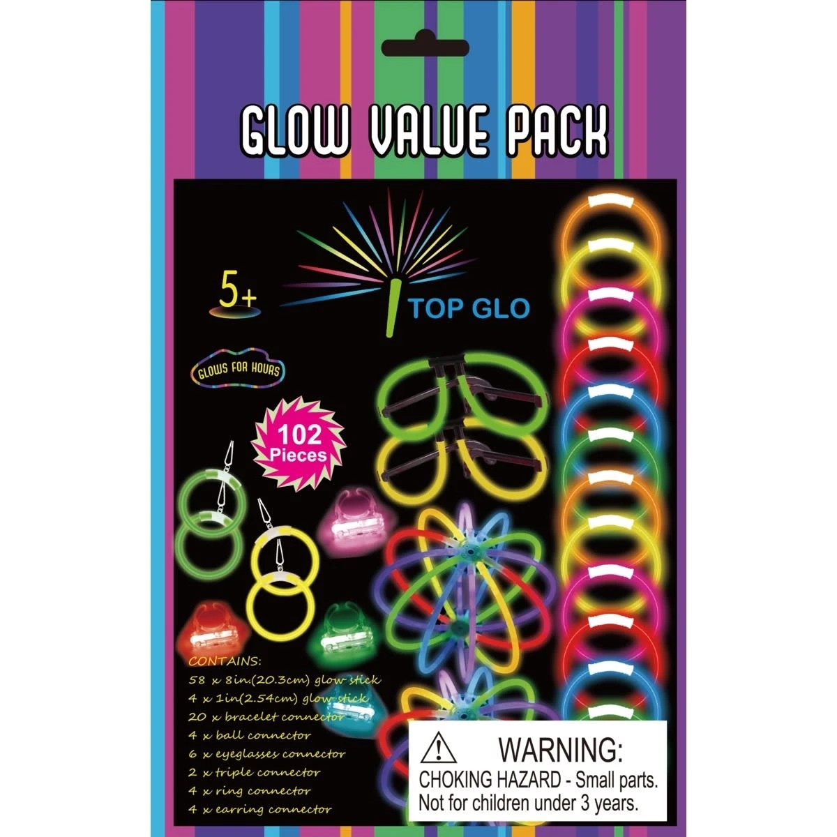 1 102 Piece Alpen Top Glow Mega Value Pack, 1 of 3