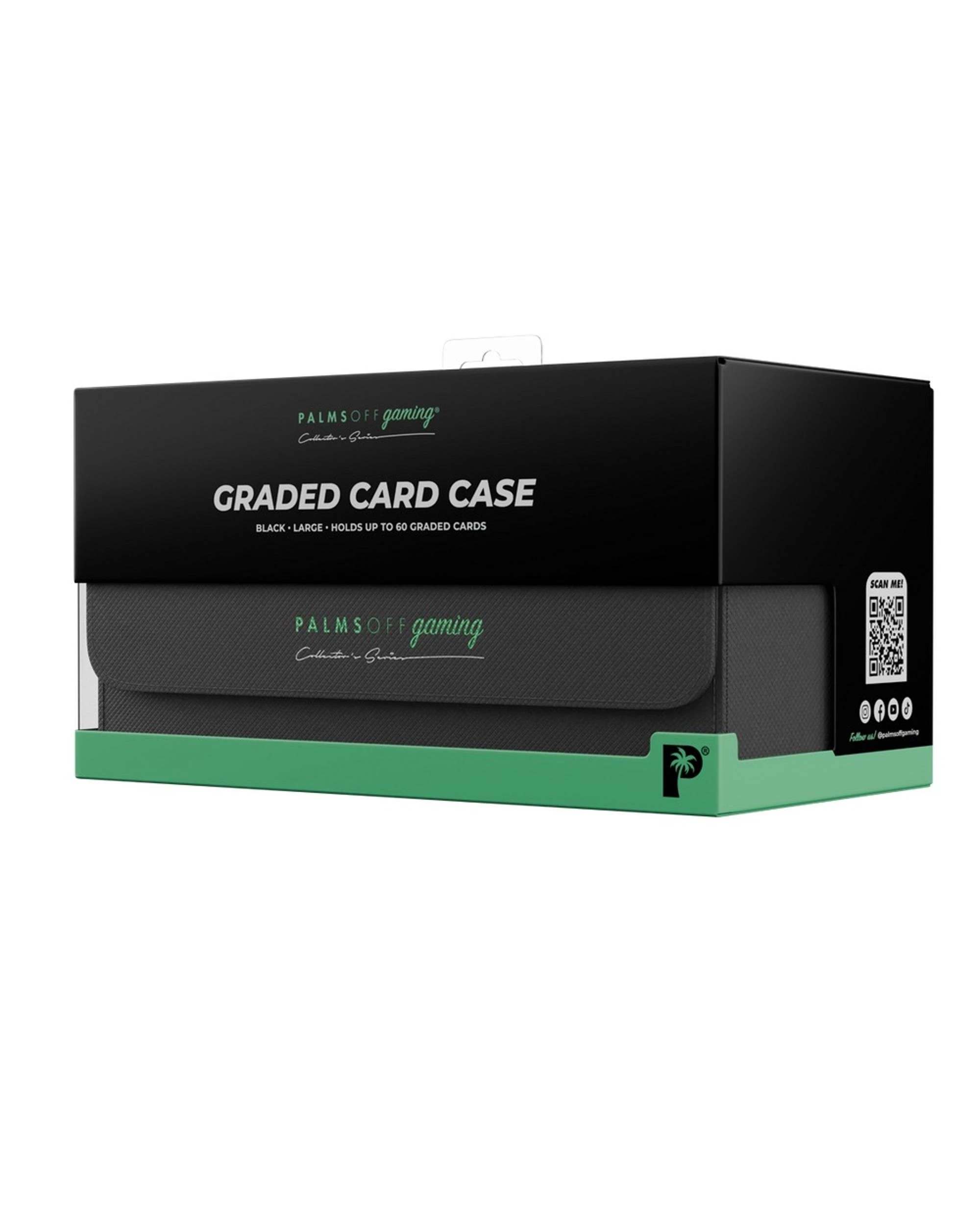 8 Palms Off Gaming Collector's Series Graded Card Storage Case Large - Black, 8 of 8