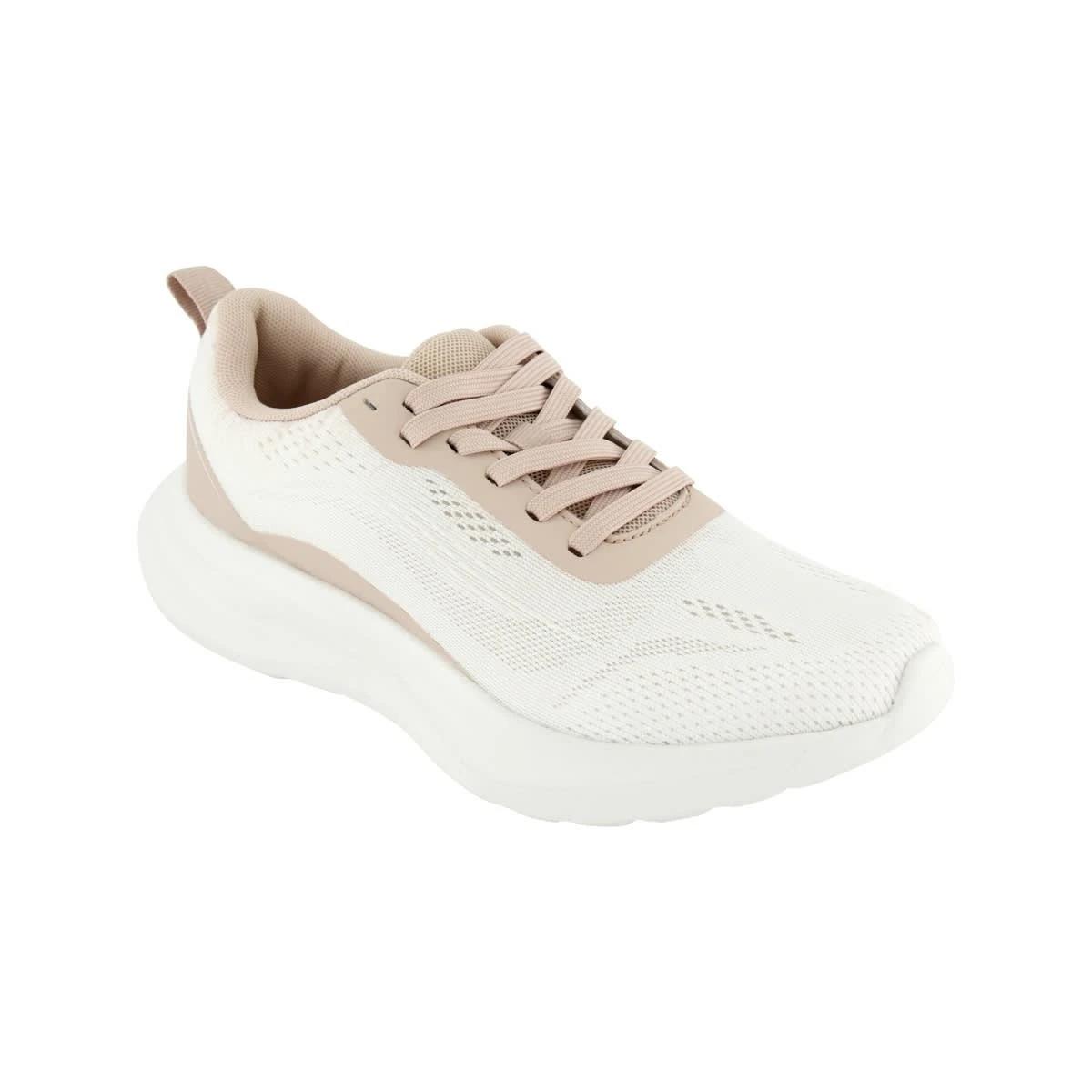 1 Active Womens Runner Shoes FAWN WHITE, 1 of 6