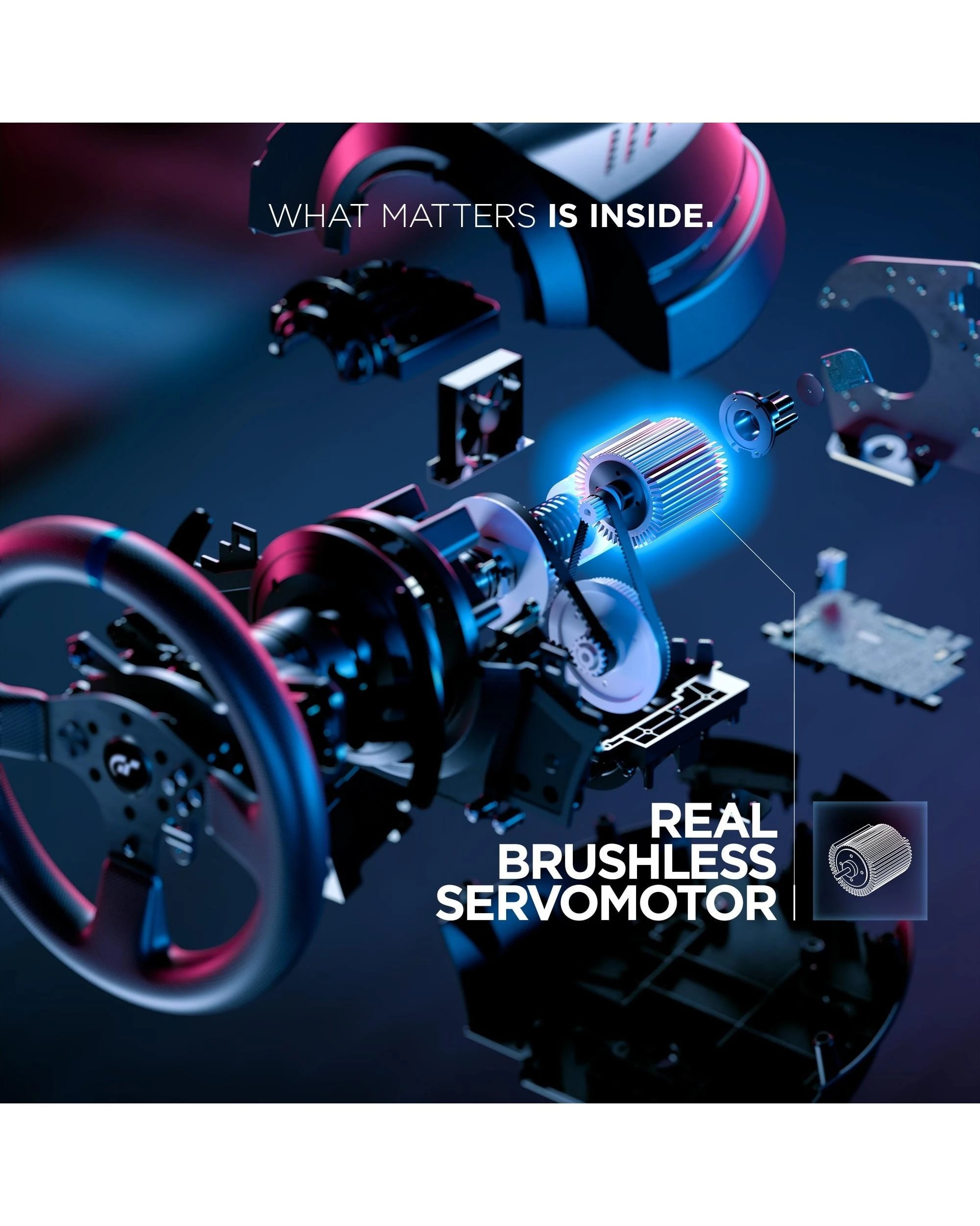 9 Thrustmaster T300 RS GT Edition Racing Wheel for PS5, PS4, PC - Black, 9 of 10