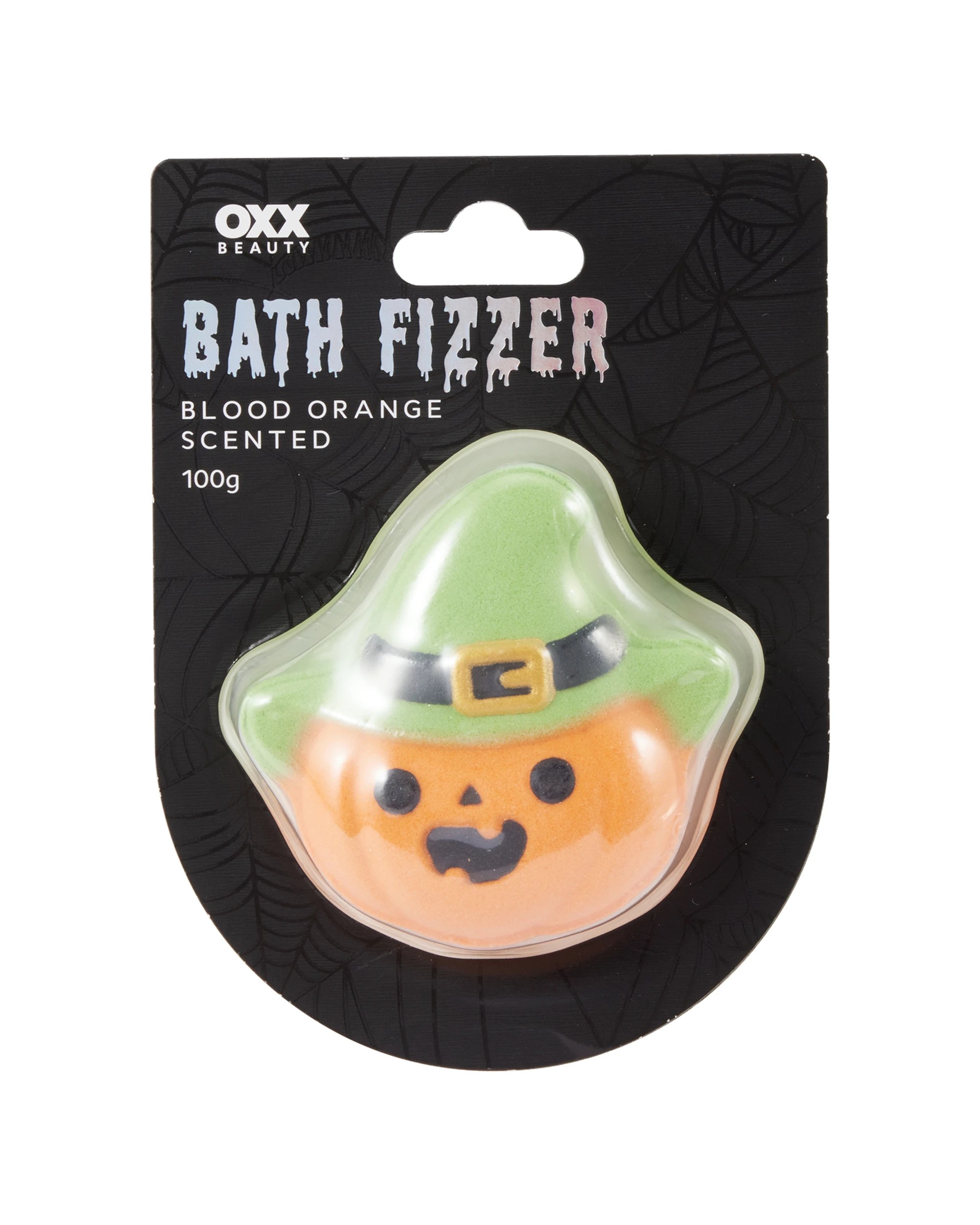 1 OXX Beauty Bath Fizzer 100g - Blood Orange Scented, 1 of 5