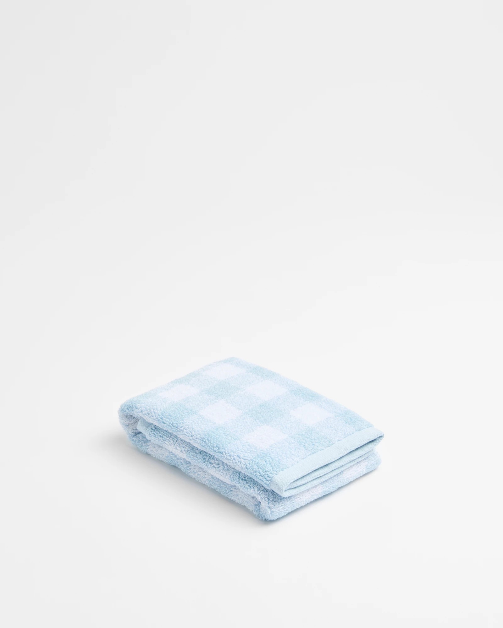 1 Target Georgie Australian Cotton Gingham Hand Towel
 - Blue, 1 of 3