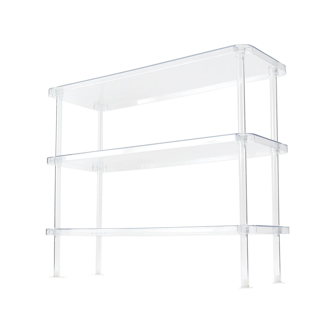 2 3 Tier Clear Shoe Rack, 2 of 5