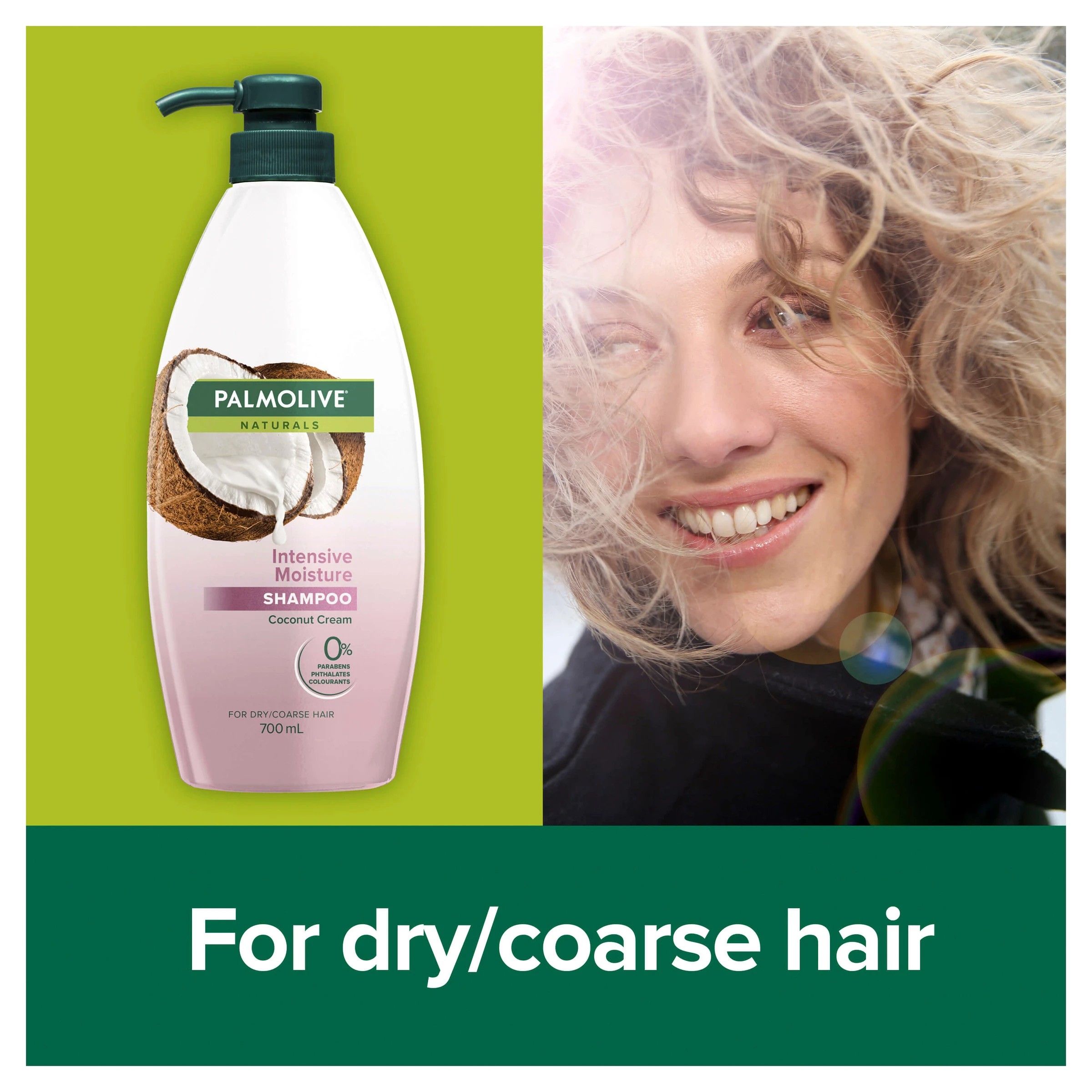 3 Palmolive Naturals Intensive Moisture Shampoo 700ml - Coconut Cream, 3 of 7