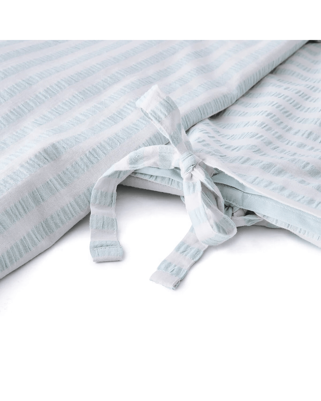 7 Bronte Cotton Quilt Cover Set - Queen Bed, Blue, 7 of 7