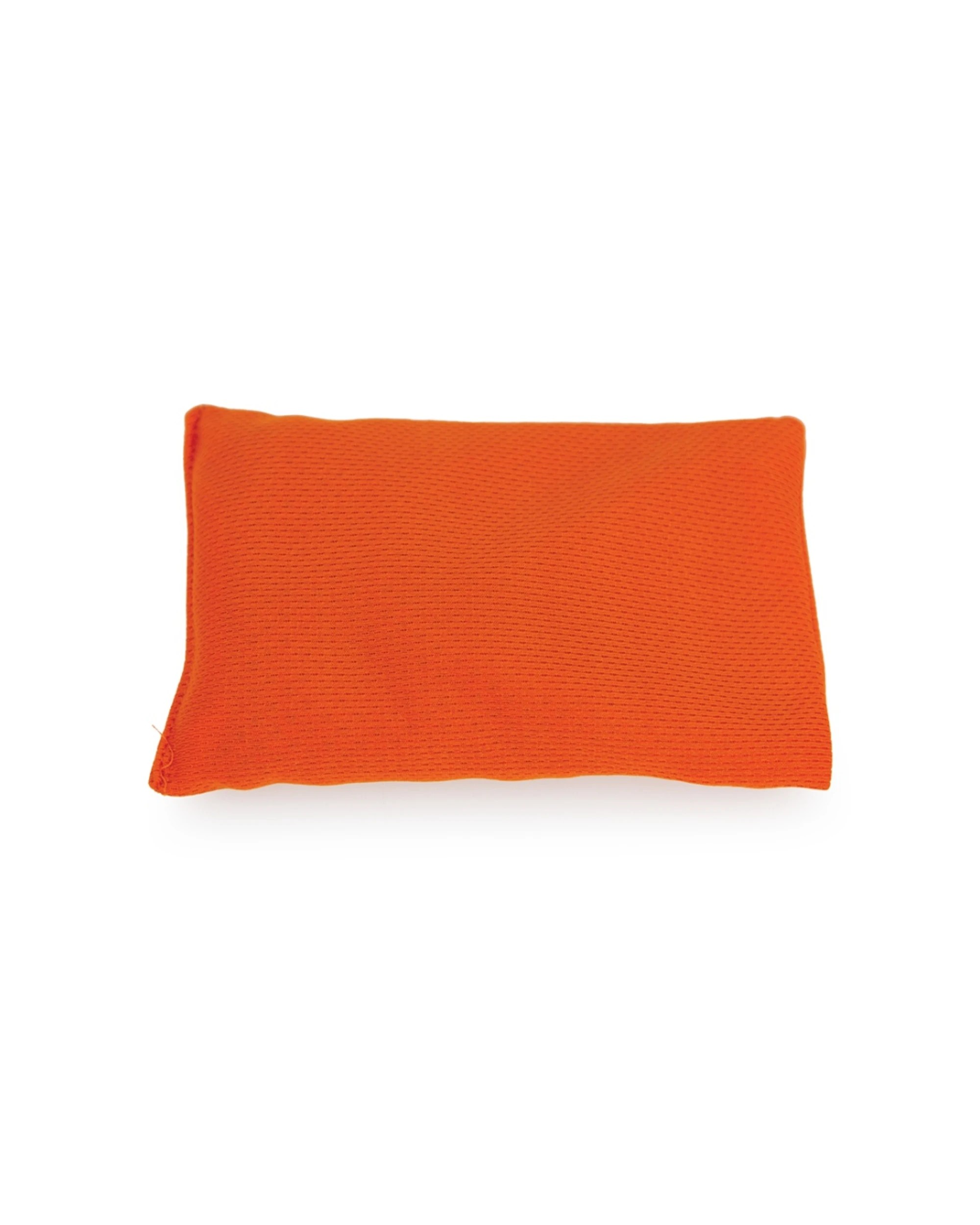 2 Victor Sports Bean Bag Solid Plastic Fill Educational Sport 10x15cm - Orange, 2 of 2