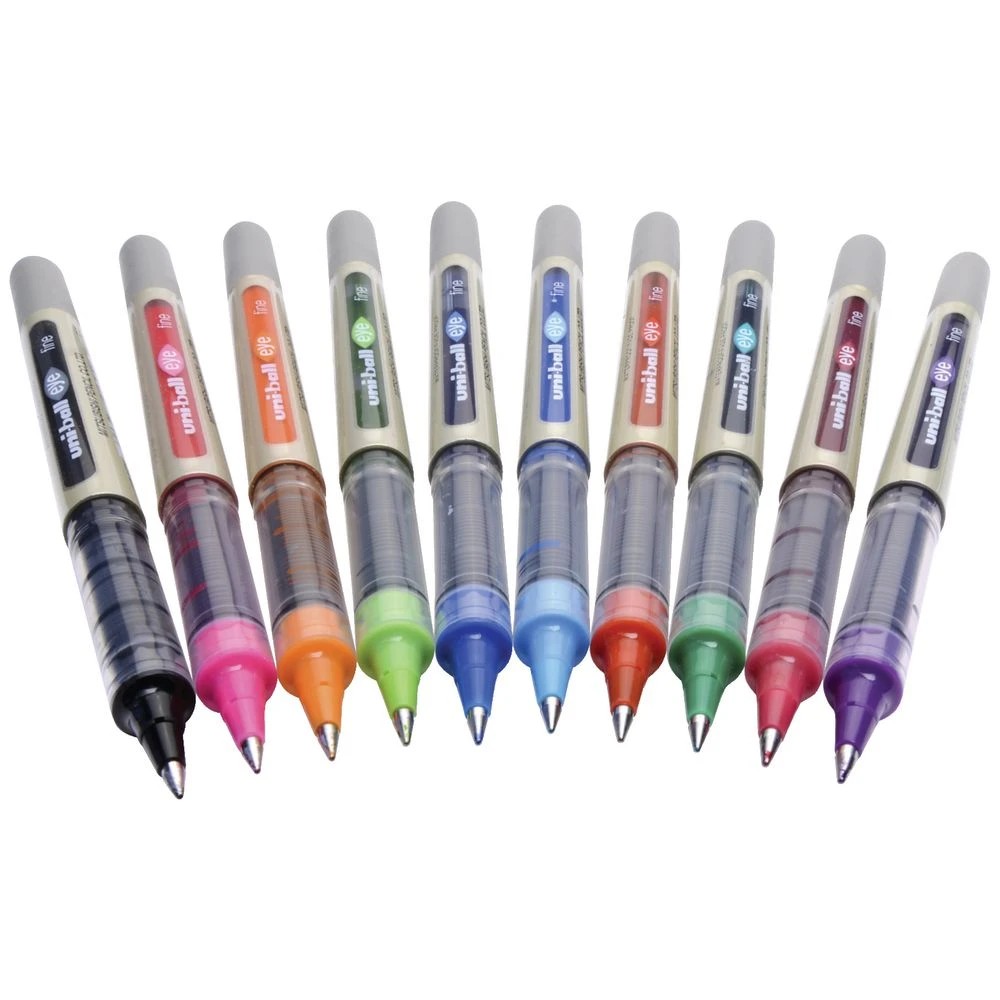 5 Uni-Ball Eye Fine Rollerball Pens Assorted 4 Pack, 5 of 6