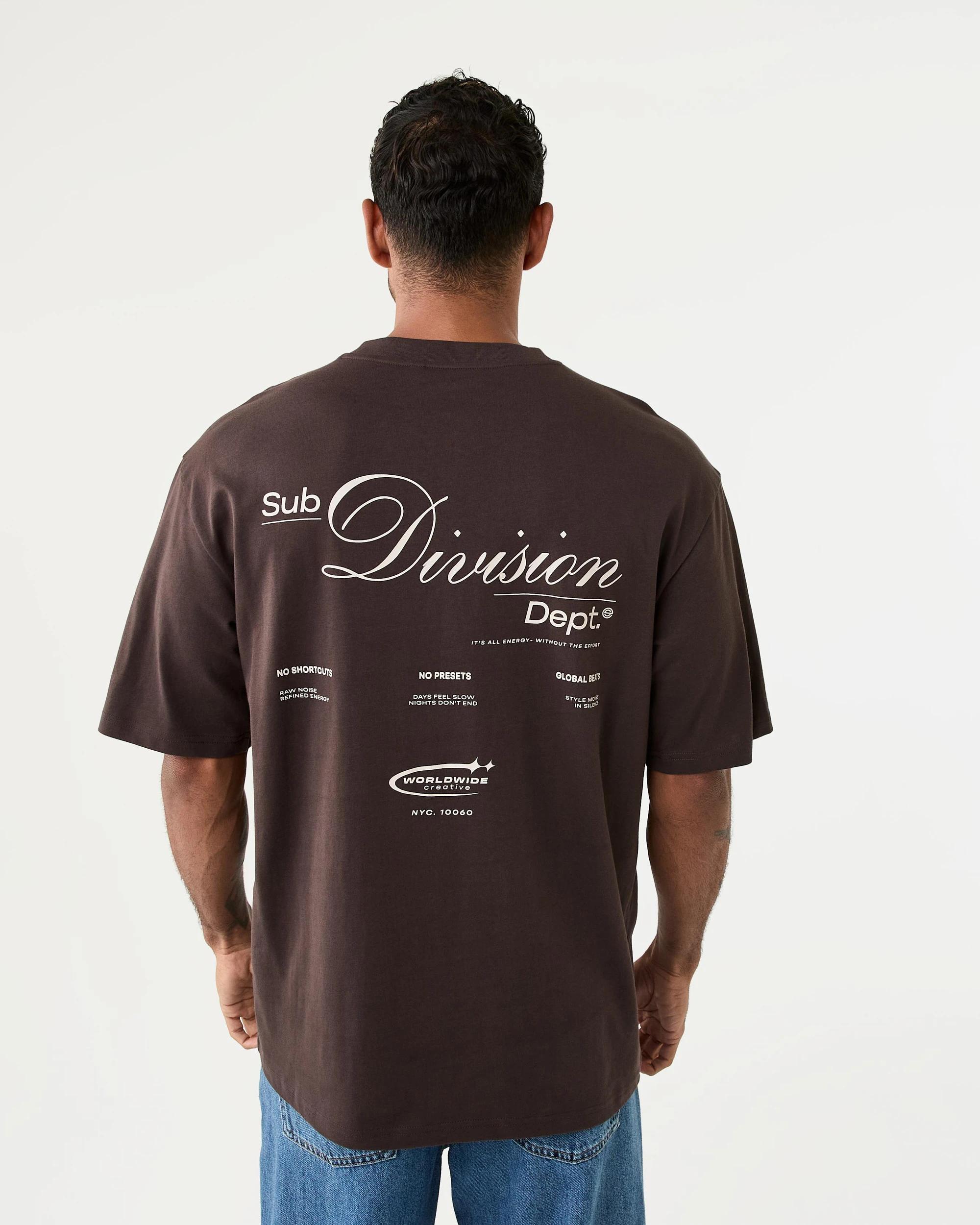 3 Oversized Print T-shirt Brn Dept, 3 of 8