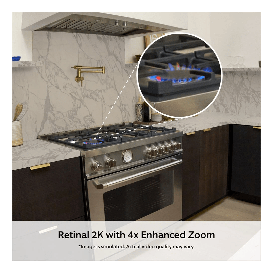 6 Ring Indoor Security Camera Plus Plugin Black, 6 of 8