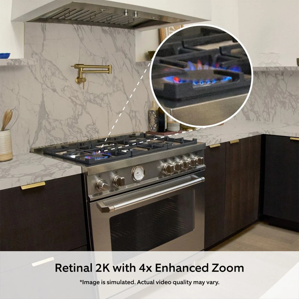 6 Ring Indoor Security Camera Plus Plugin Black, 6 of 8