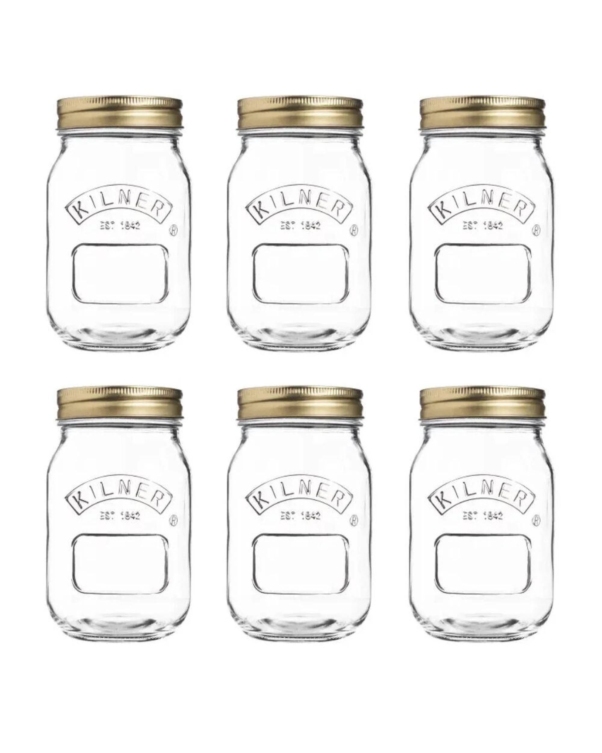 2 Kilner Preserving Set  Jar Tongs  Funnel  Jam Pan  6 x Preserve Jars 500ml, 2 of 8