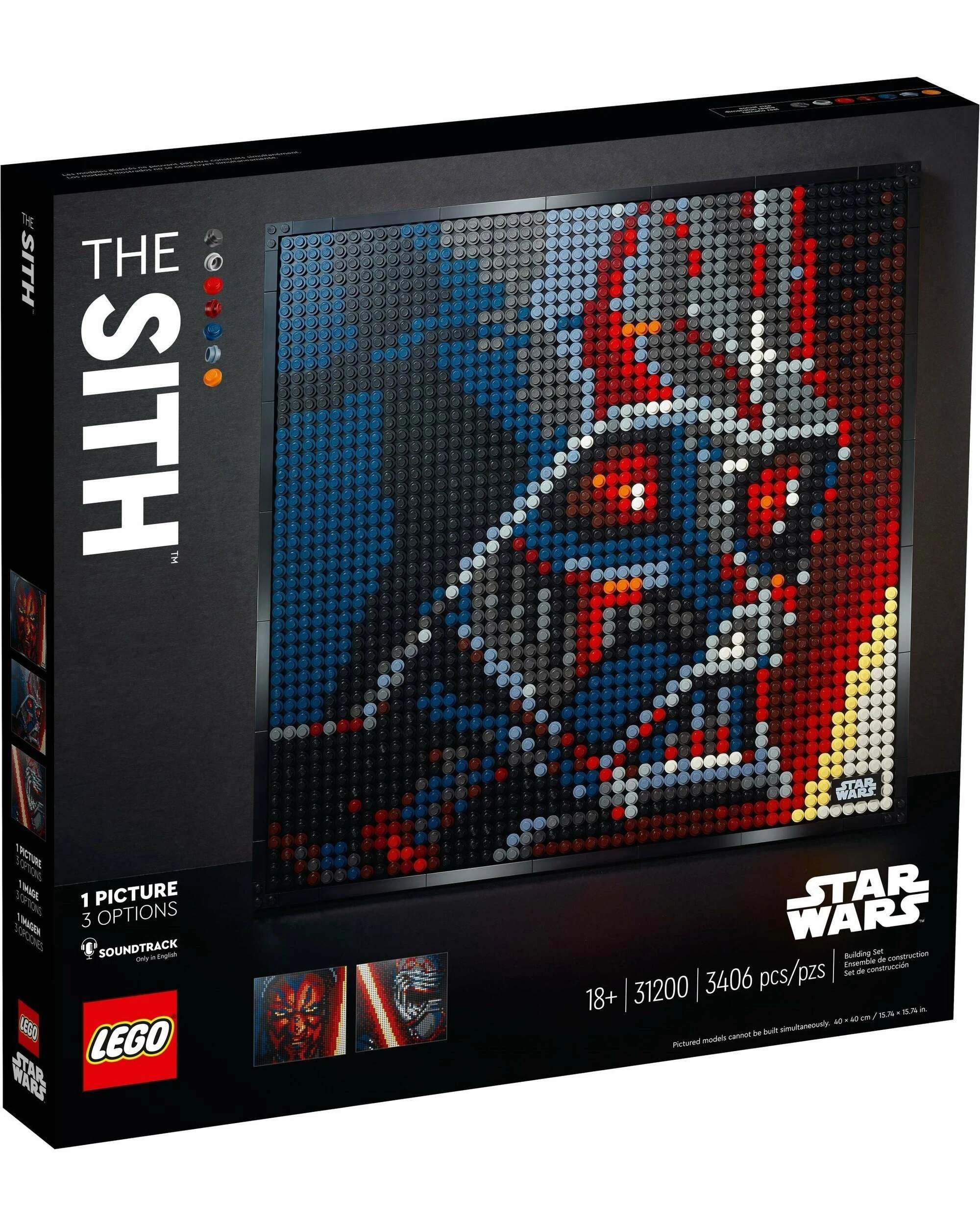 1 LEGO 31200 Star Wars The Sith Art Set, 1 of 5