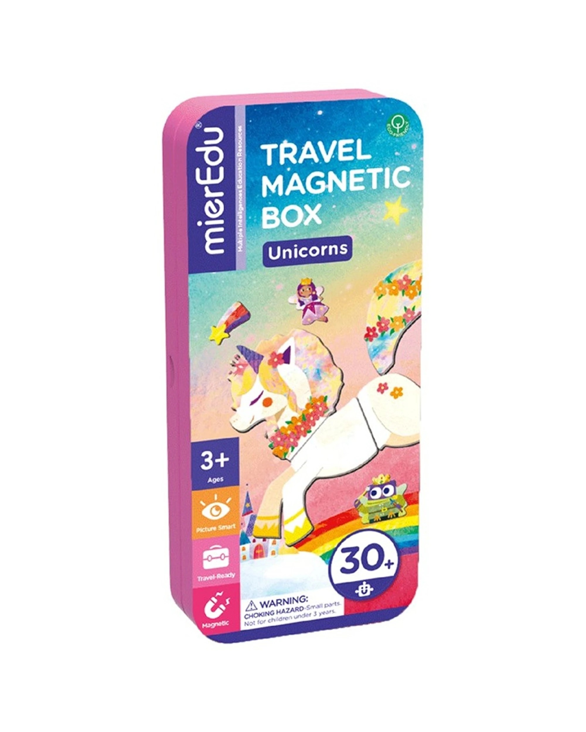 1 Mieredu Travel Magnetic Box Unicorns Imaginative Fun Kids Toy, 1 of 3
