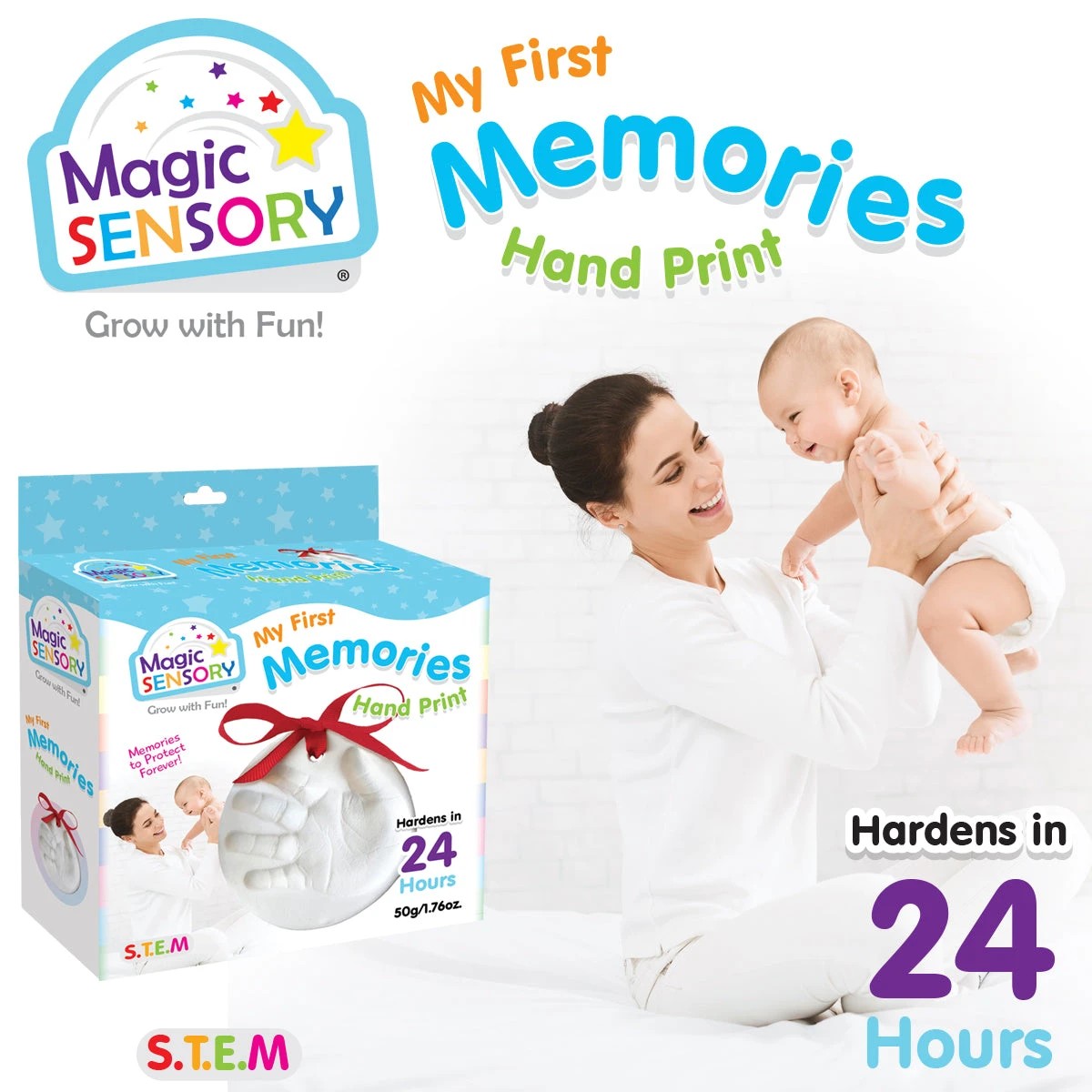 8 Magic Sensory My First Memories Hand Print, 8 of 8