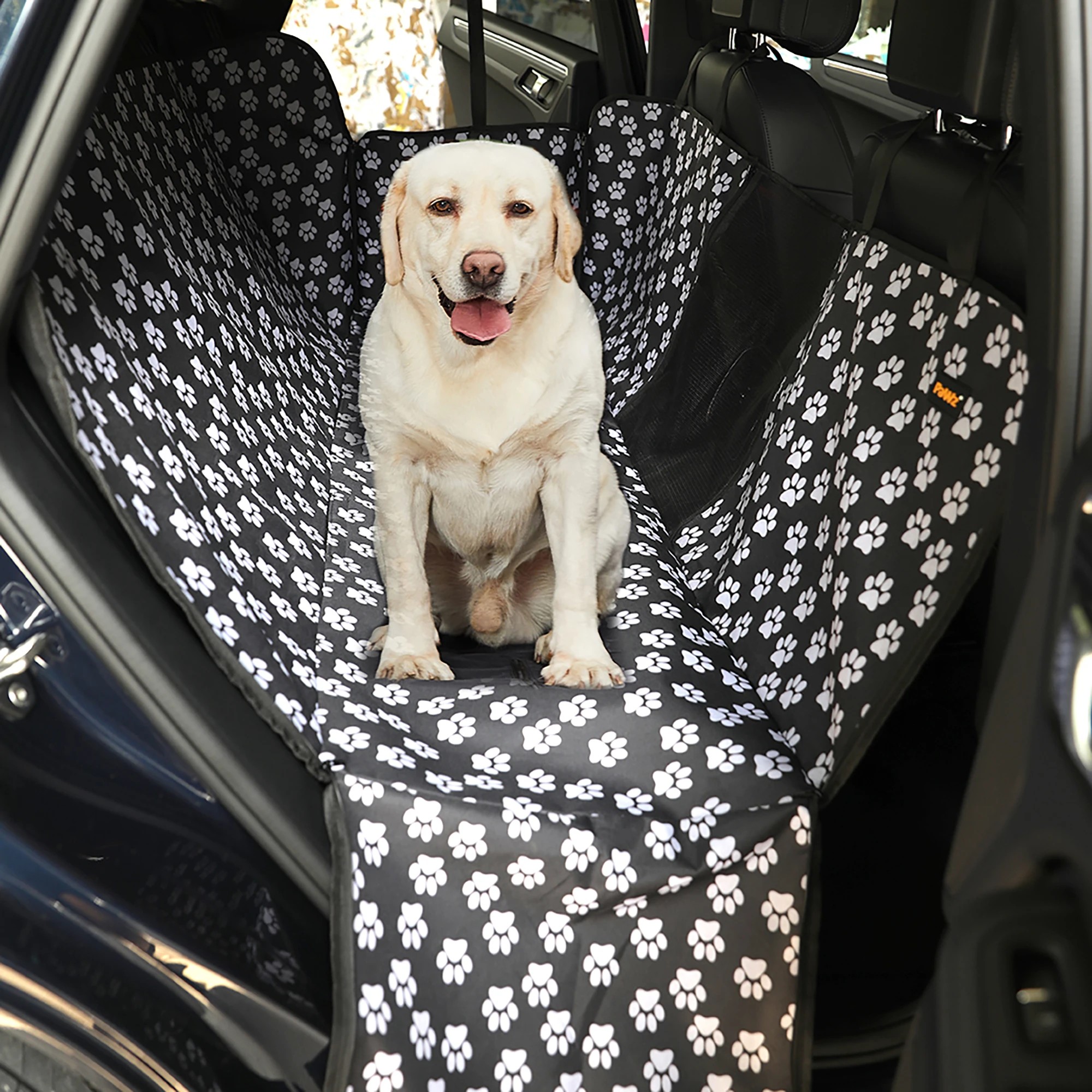 5 Pawz Pet Back Car Seat Cover - Black, 5 of 5