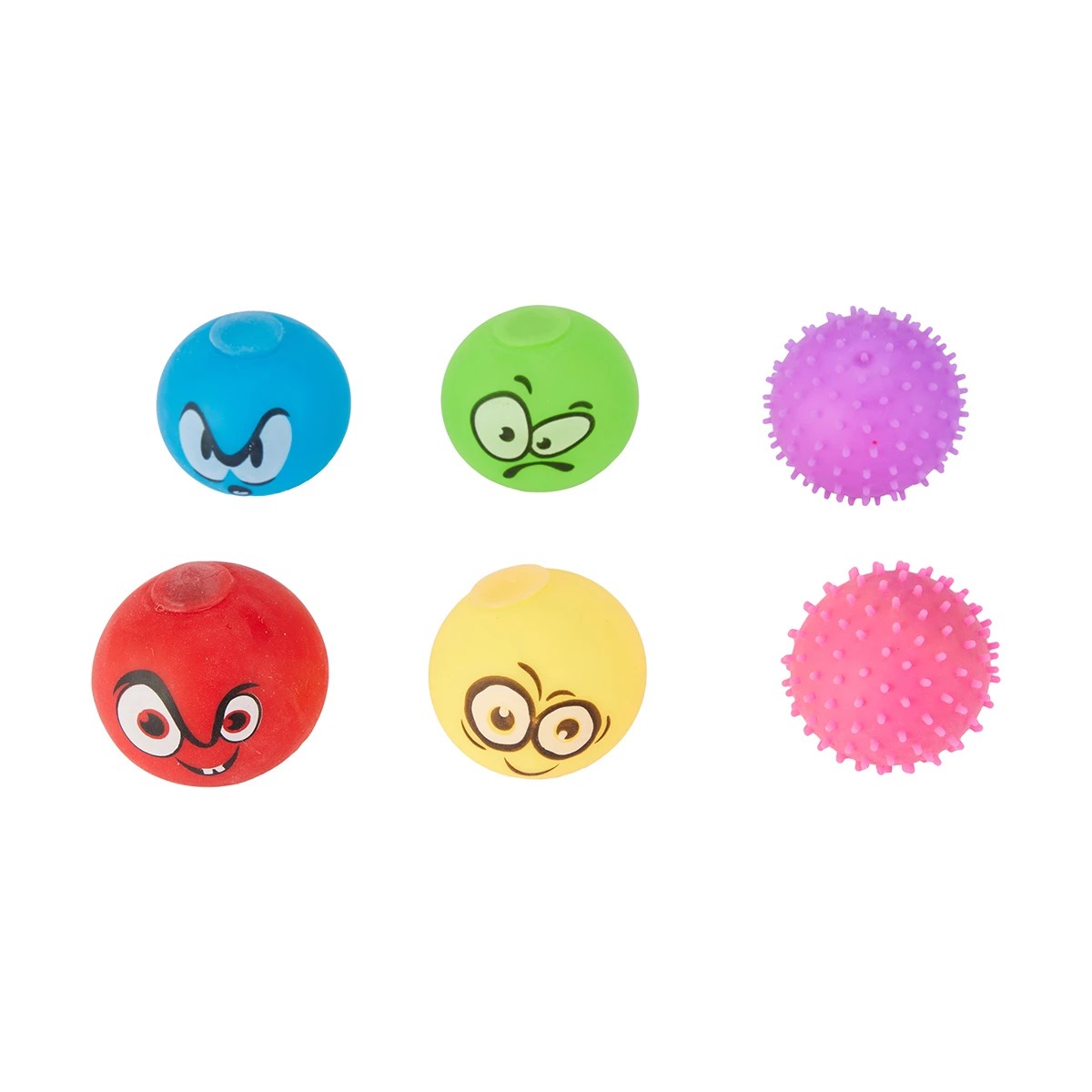 3 6 Piece Squeezy Sensory Balls, 3 of 9