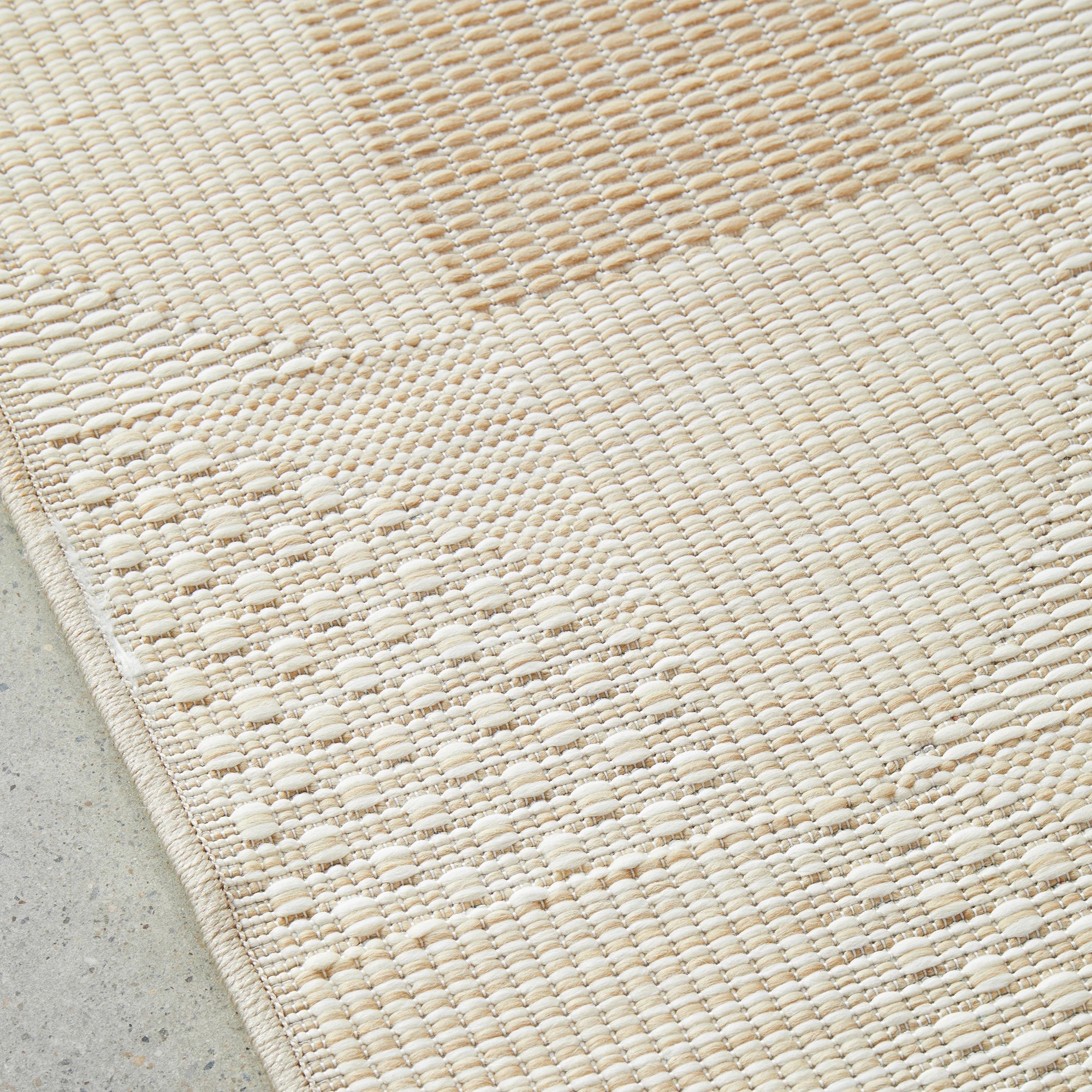 5 Common Ground Rugs Palmline Selin 300x80cm - Medium Outdoor Rug - Beige, 5 of 7