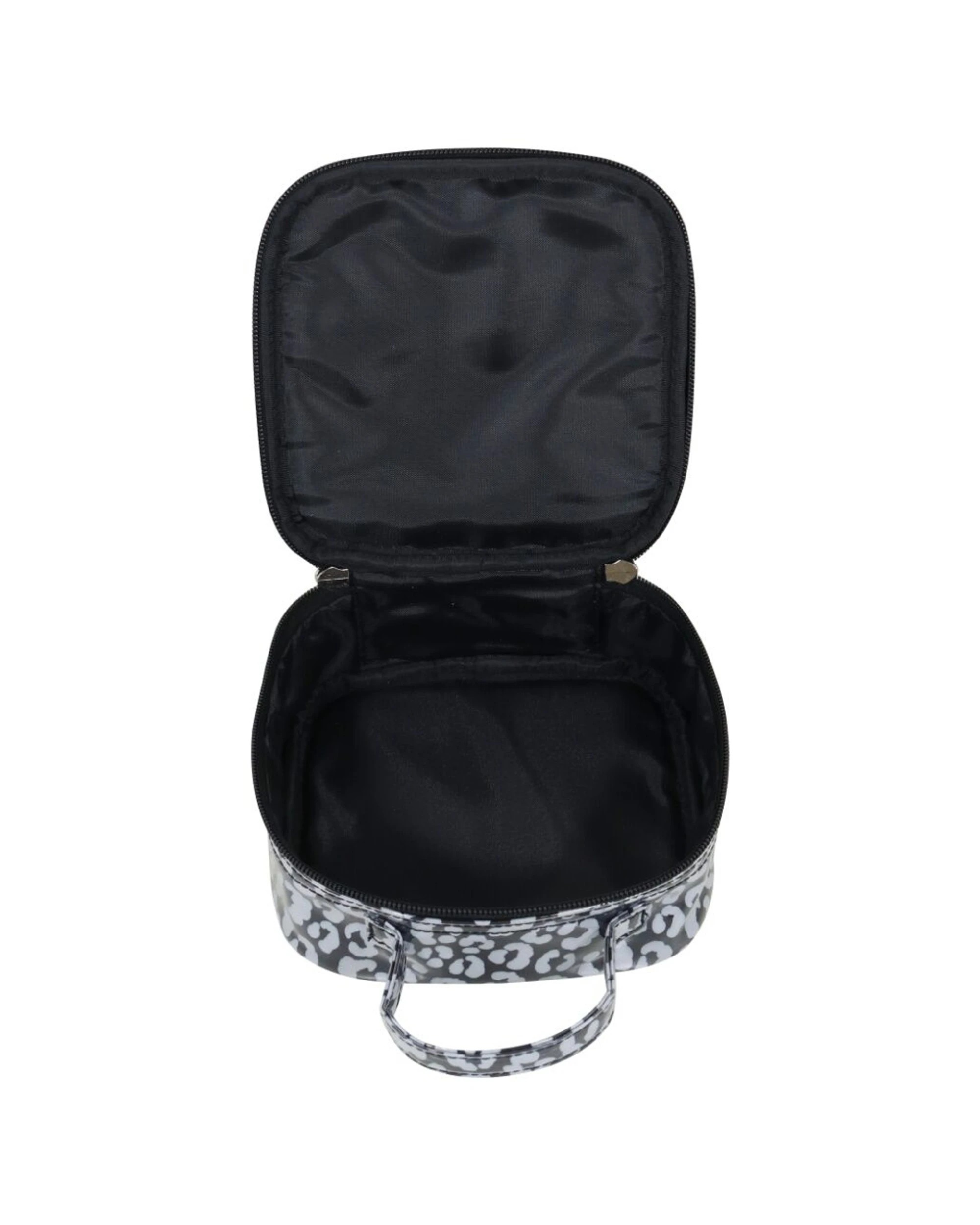 2 Wicked Sista Watercolour Leopard Square Carry Bag Cosmetic Small Waterproof - Pattern, 2 of 2