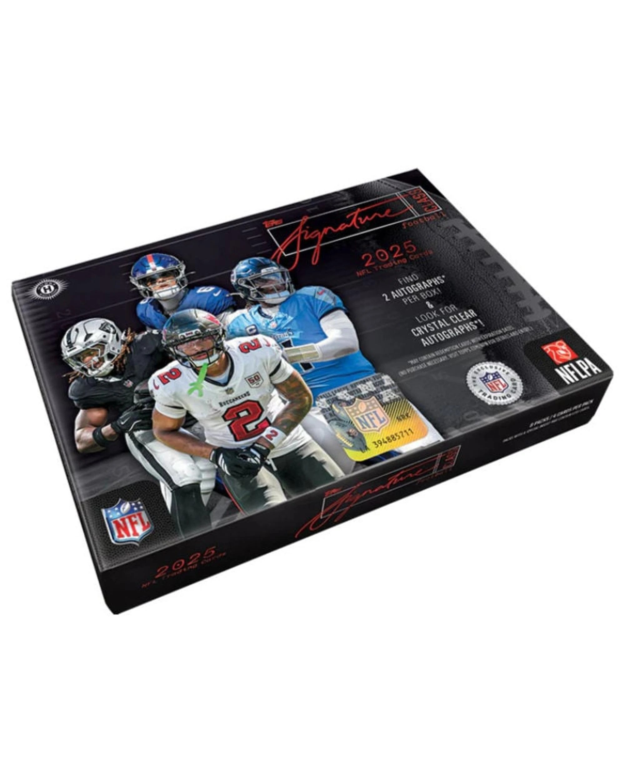 1 Topps 2025 Signature Class NFL Football Hobby Box, 1 of 9