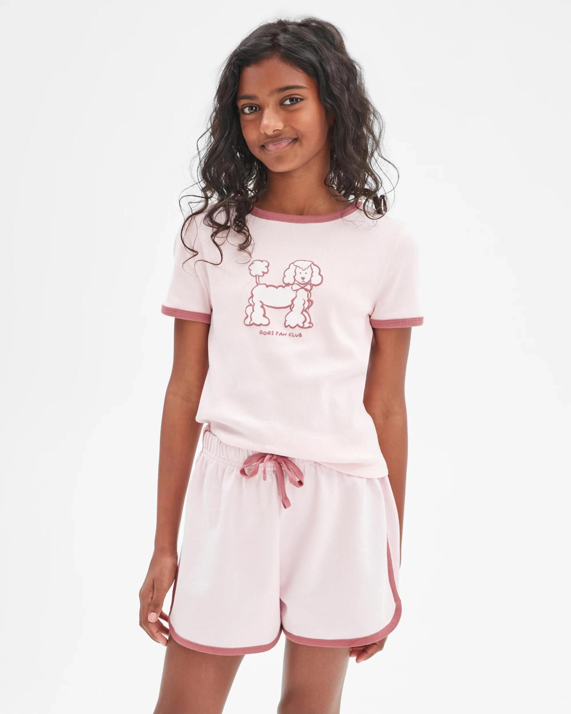 3 Target Australian Cotton Rib Ringer T-shirt PINK POODLE, 3 of 6