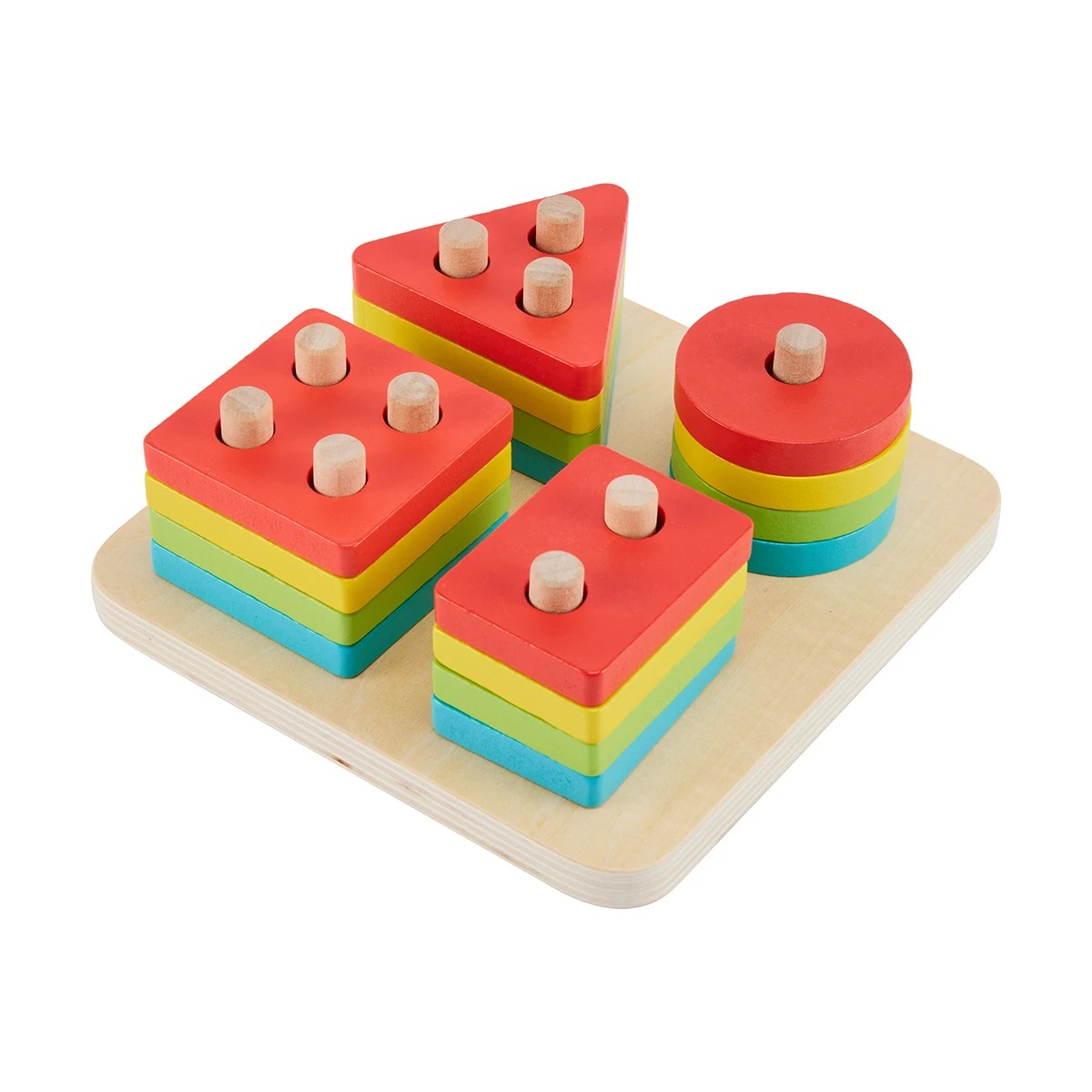 5 Wooden Multi Shape Stacker, 5 of 10