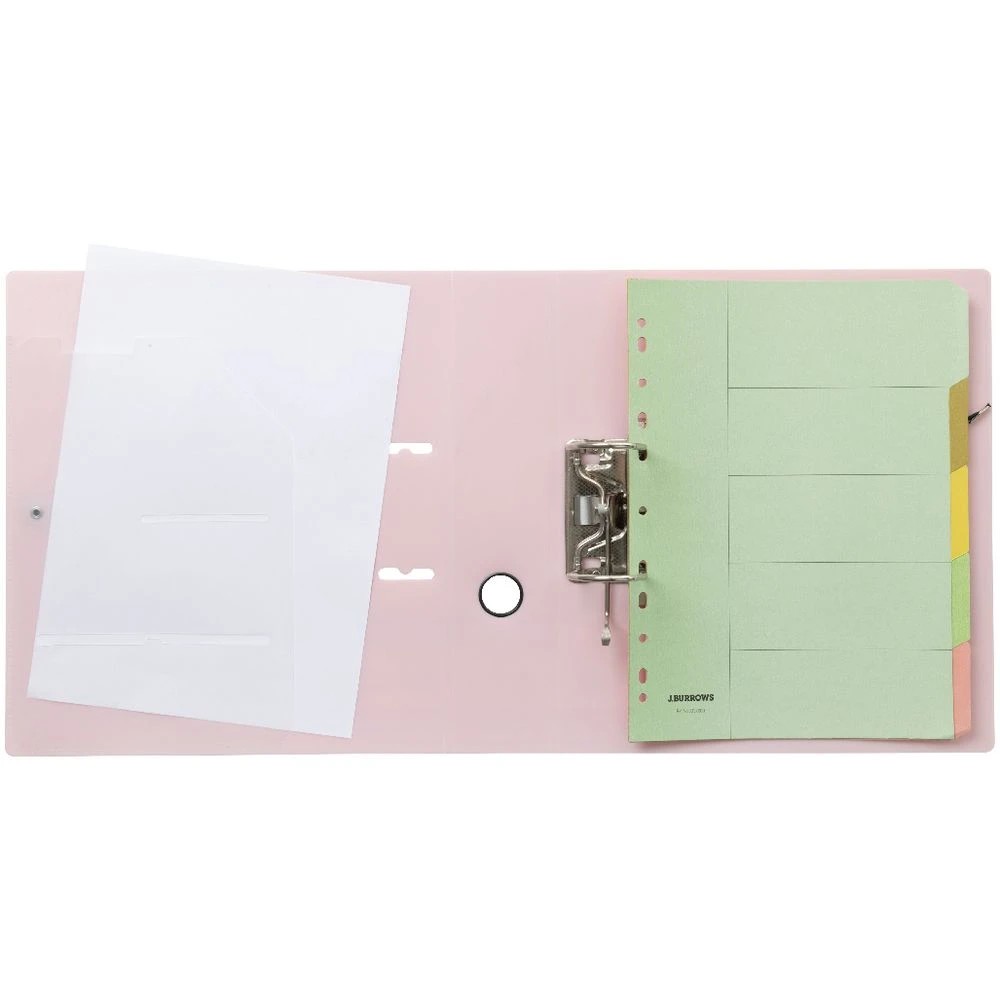 5 Otto A4  Lever Arch Pink, 5 of 5