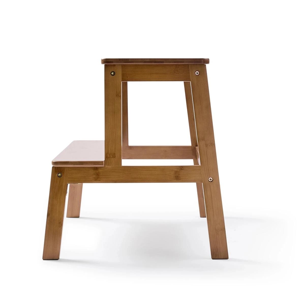 5 Walnut Look Step Stool, 5 of 6