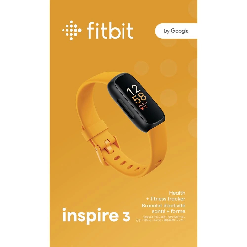 8 Fitbit Inspire 3 Fitness Tracker Morning Glow, 8 of 8
