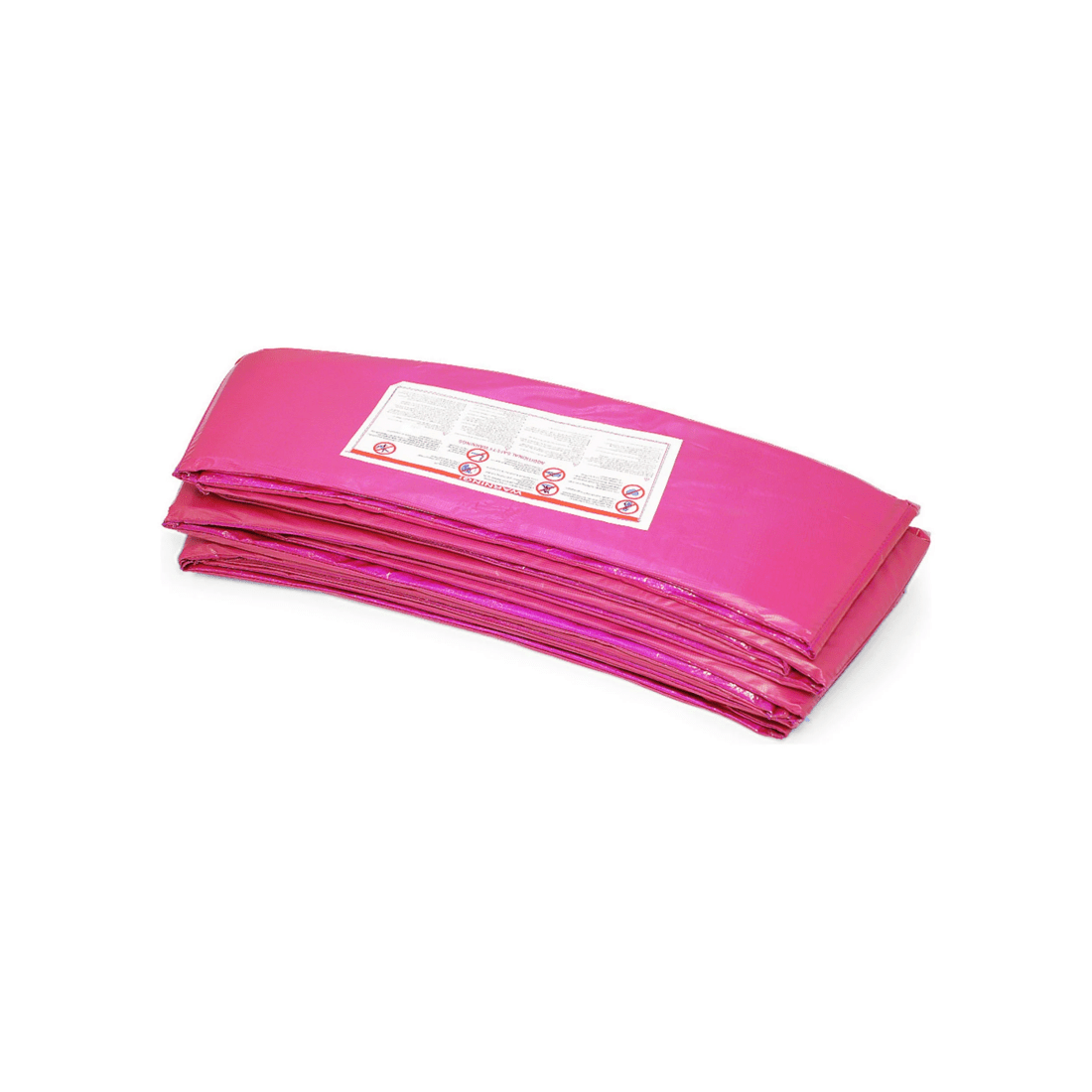 6 12ft Trampoline Replacement Safety Pad and Net Round 12 Poles Pink, 6 of 6