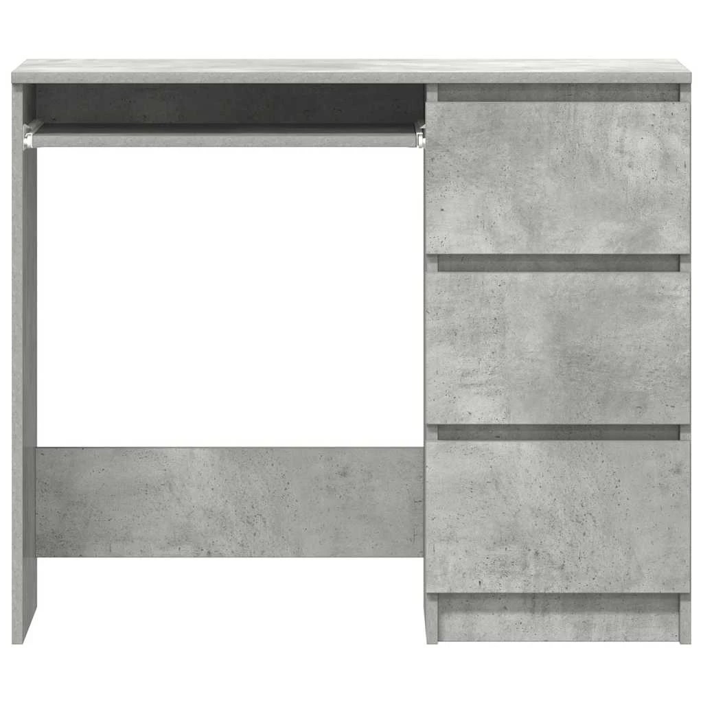 6 vidaXL Desk Ample Storage - Grey, 6 of 9