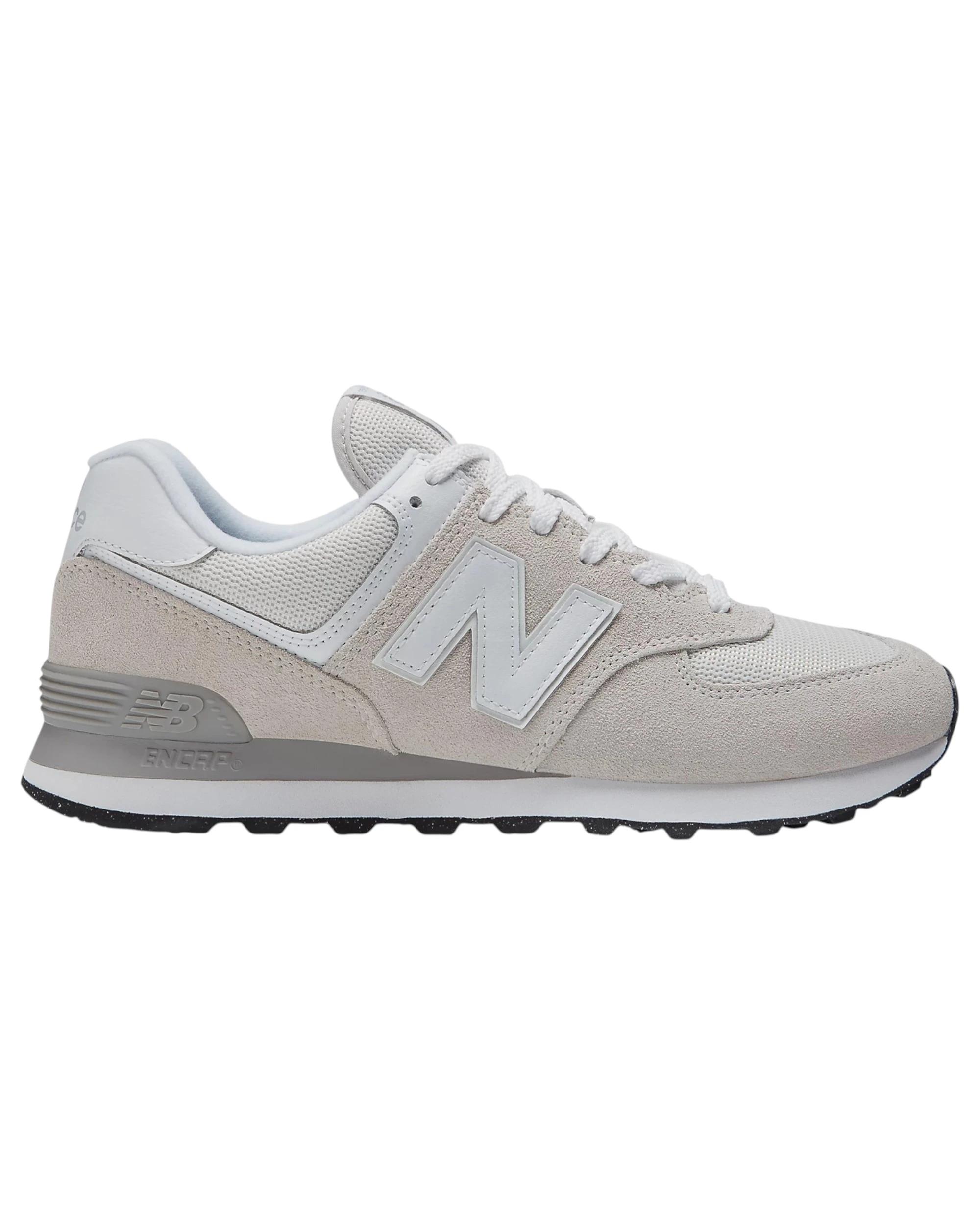1 New Balance Unisex 574 Athletic Shoes BEIGE/GREY, 1 of 6