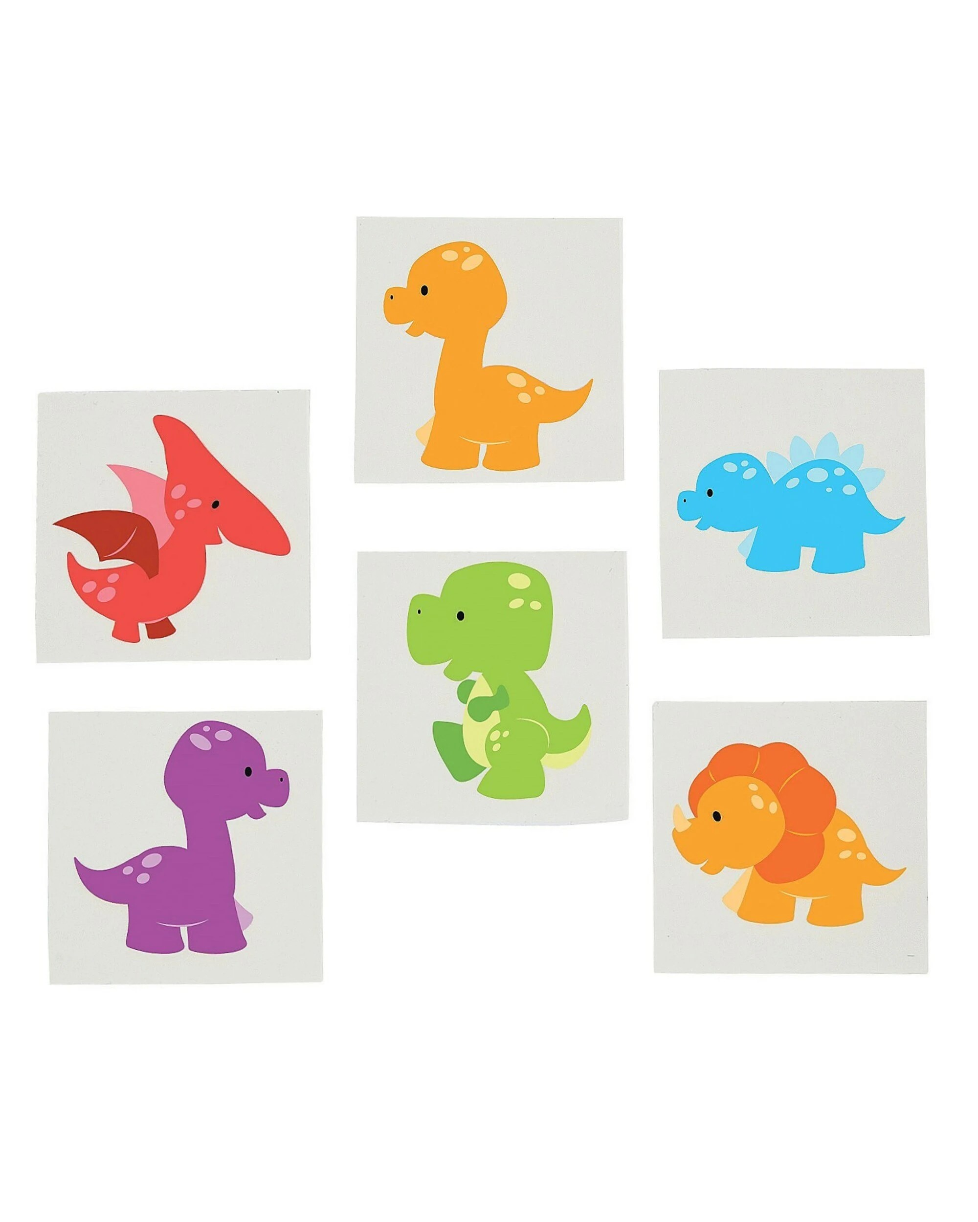 1 Fun Express Little Dino Tattoos Pack of 36 - Multi, 1 of 1