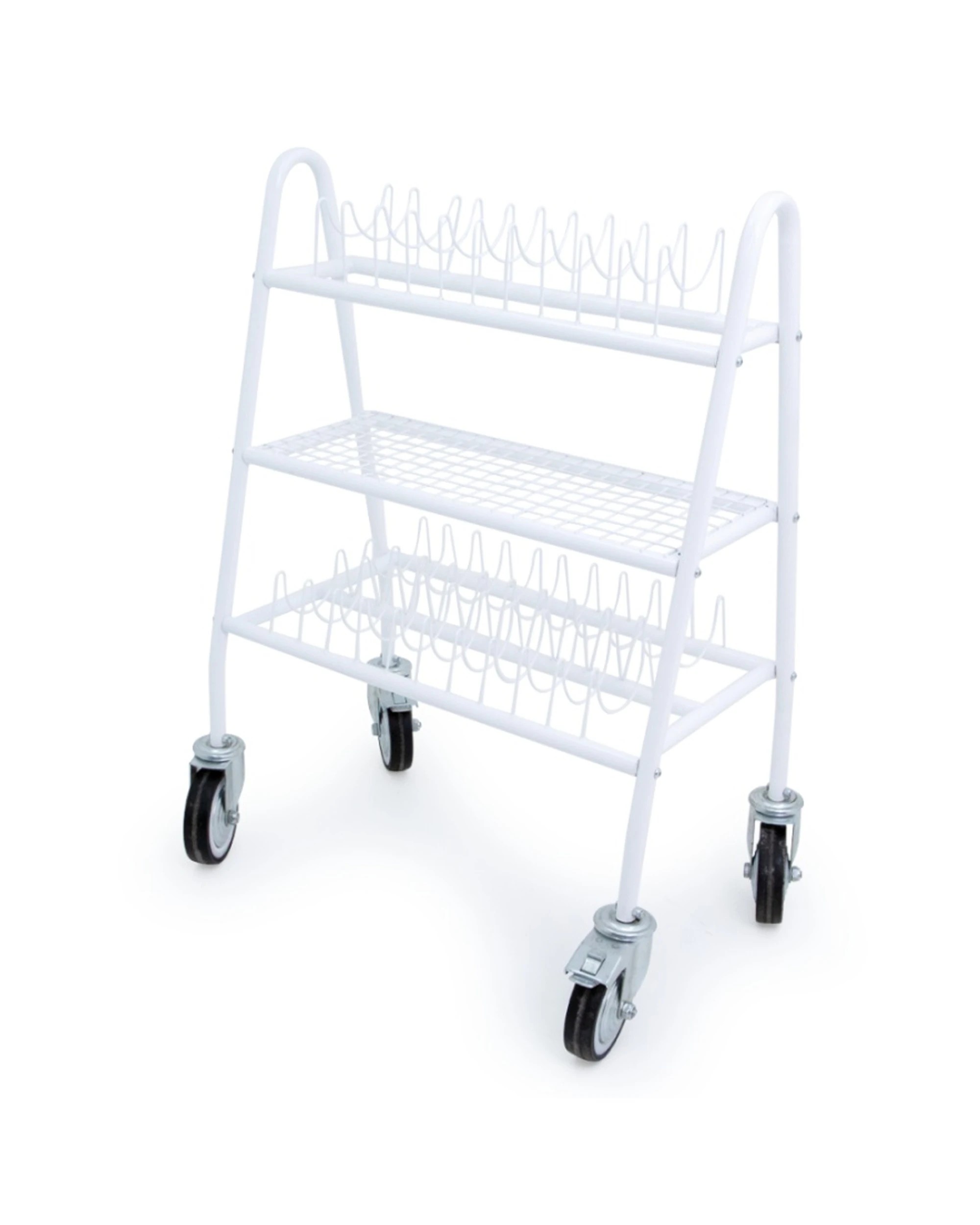 1 Victor Sports Discus And Shot Put Cart Heavy Steel Storage - Metallic, 1 of 1