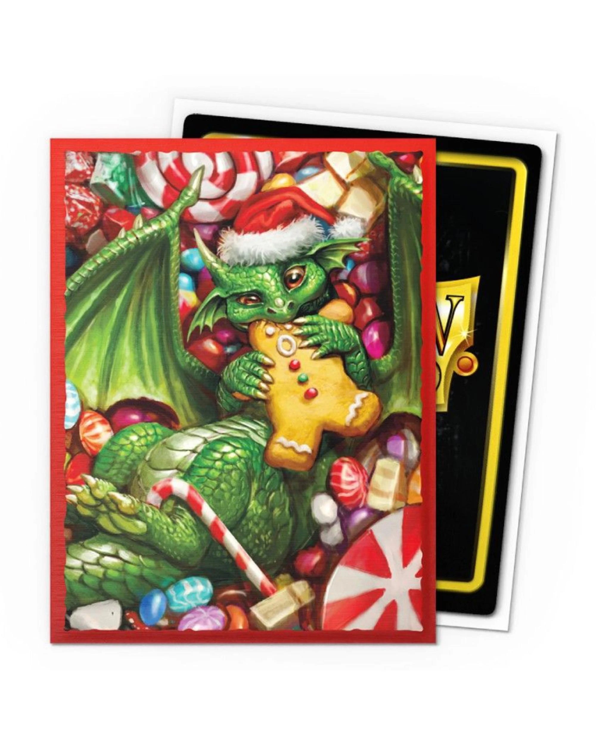 2 Dragon Shield: Christmas 2024 Brushed Art Sleeves 100 Pack, 2 of 2