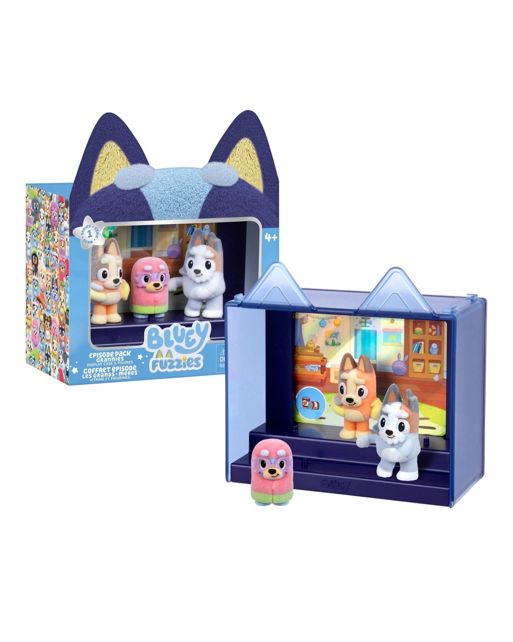 1 Bluey Fuzzies Series 1 Grannies Episode Pack, 1 of 7