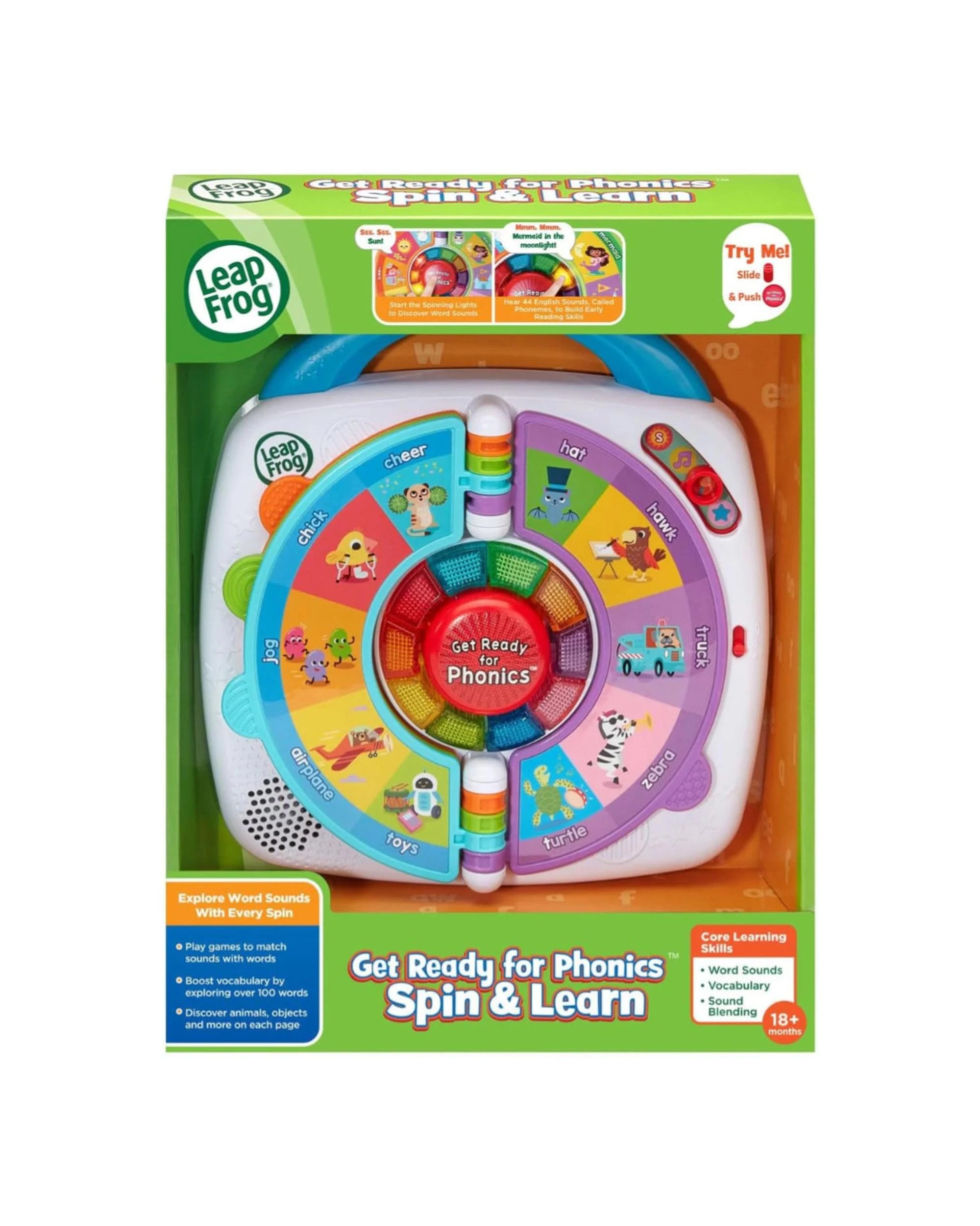 1 Leapfrog My 1st Phonics Spin and Learn, 1 of 2