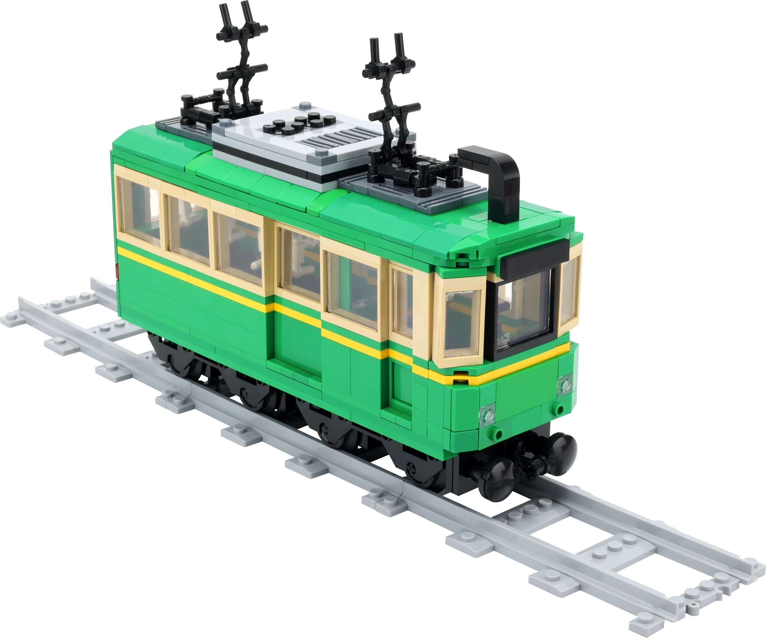 9 539 Piece Mini Blocks Vehicle Series: Tram, 9 of 10