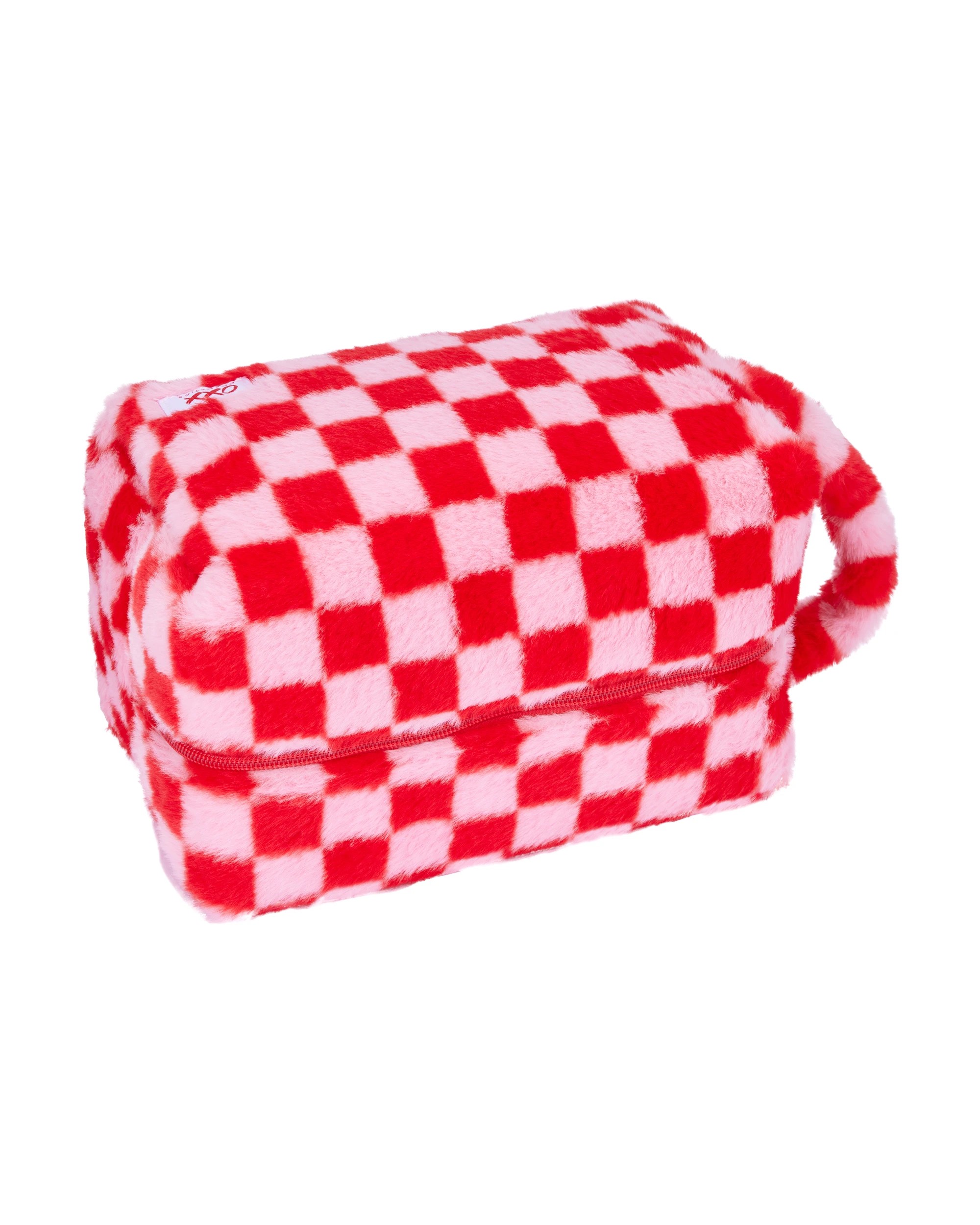 3 OXX Cosmetics Makeup Bag - Pink and Red, 3 of 4